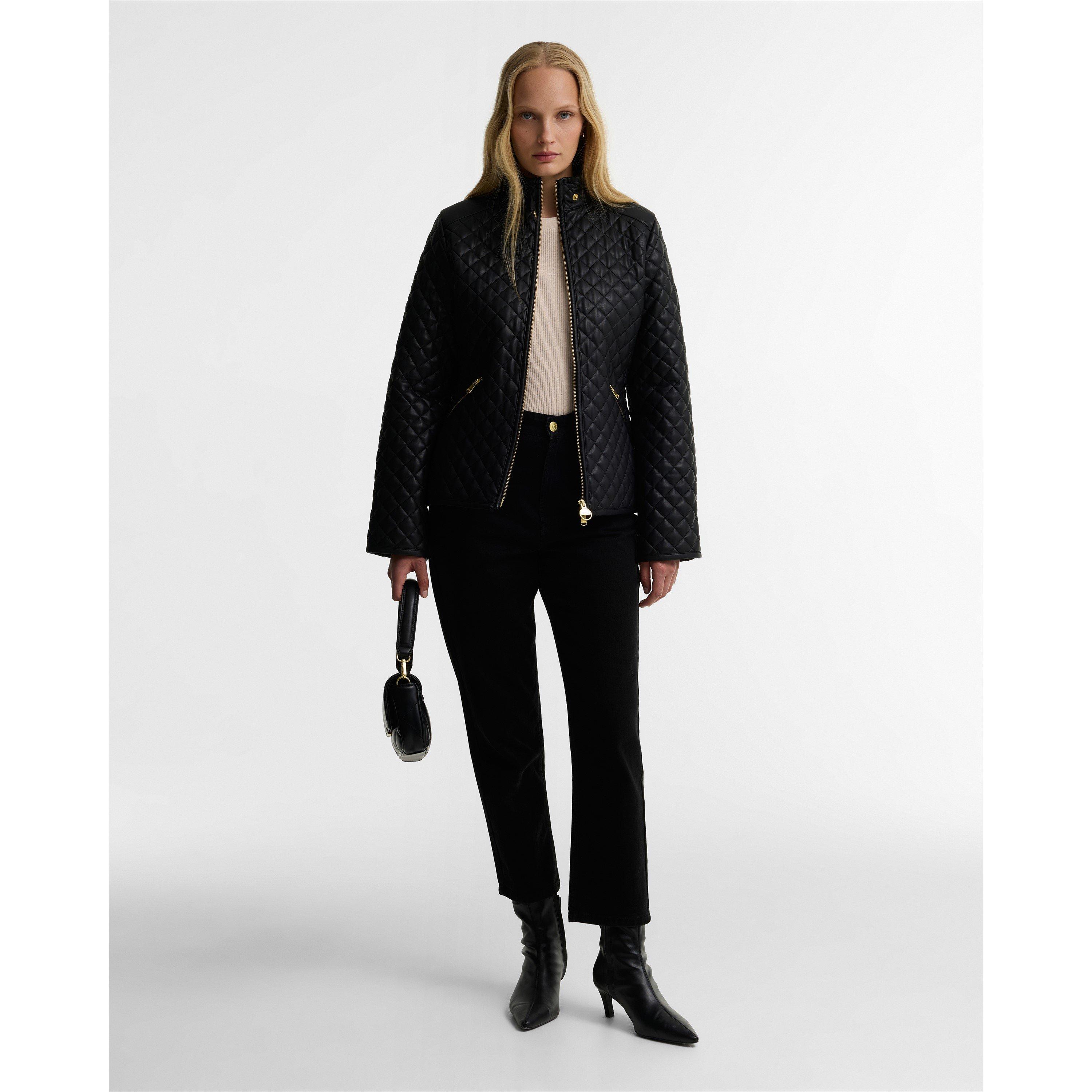 Black - Barbour International - B.Int Binetto FxLthr Ld64 - 7