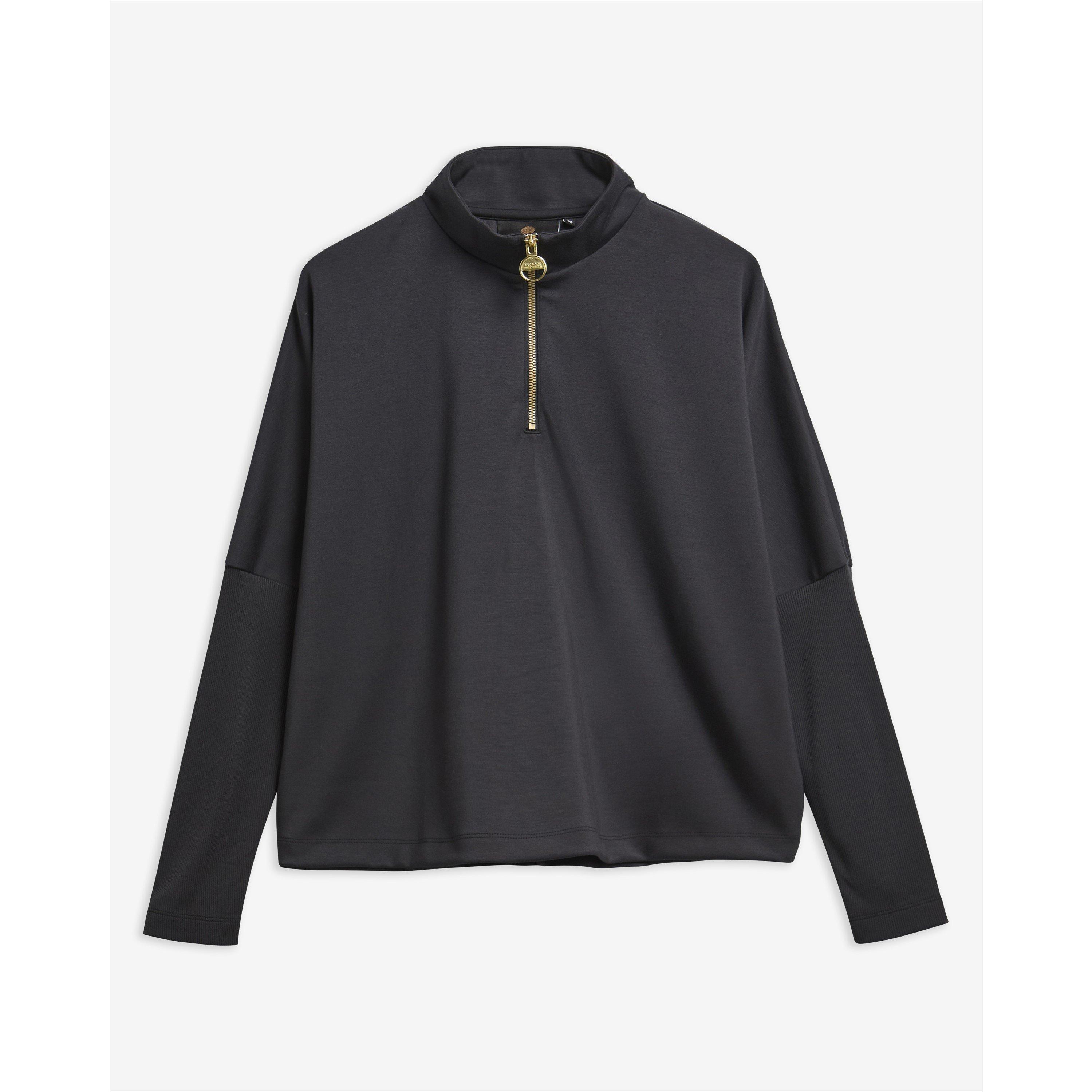 Black - Barbour International - B.Int Kemora 1/2 Swt Ld64 - 11