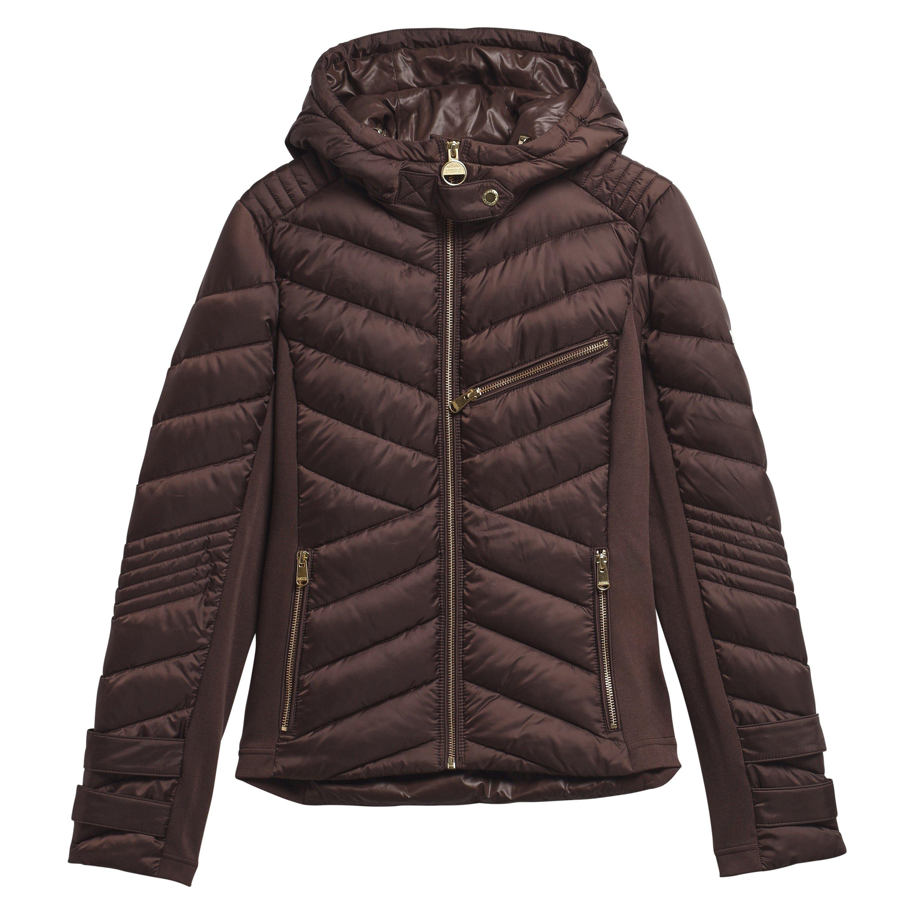 Barbour International B.Int Salengro LW Ql Ld73 - Truffle - Size 14 (L)