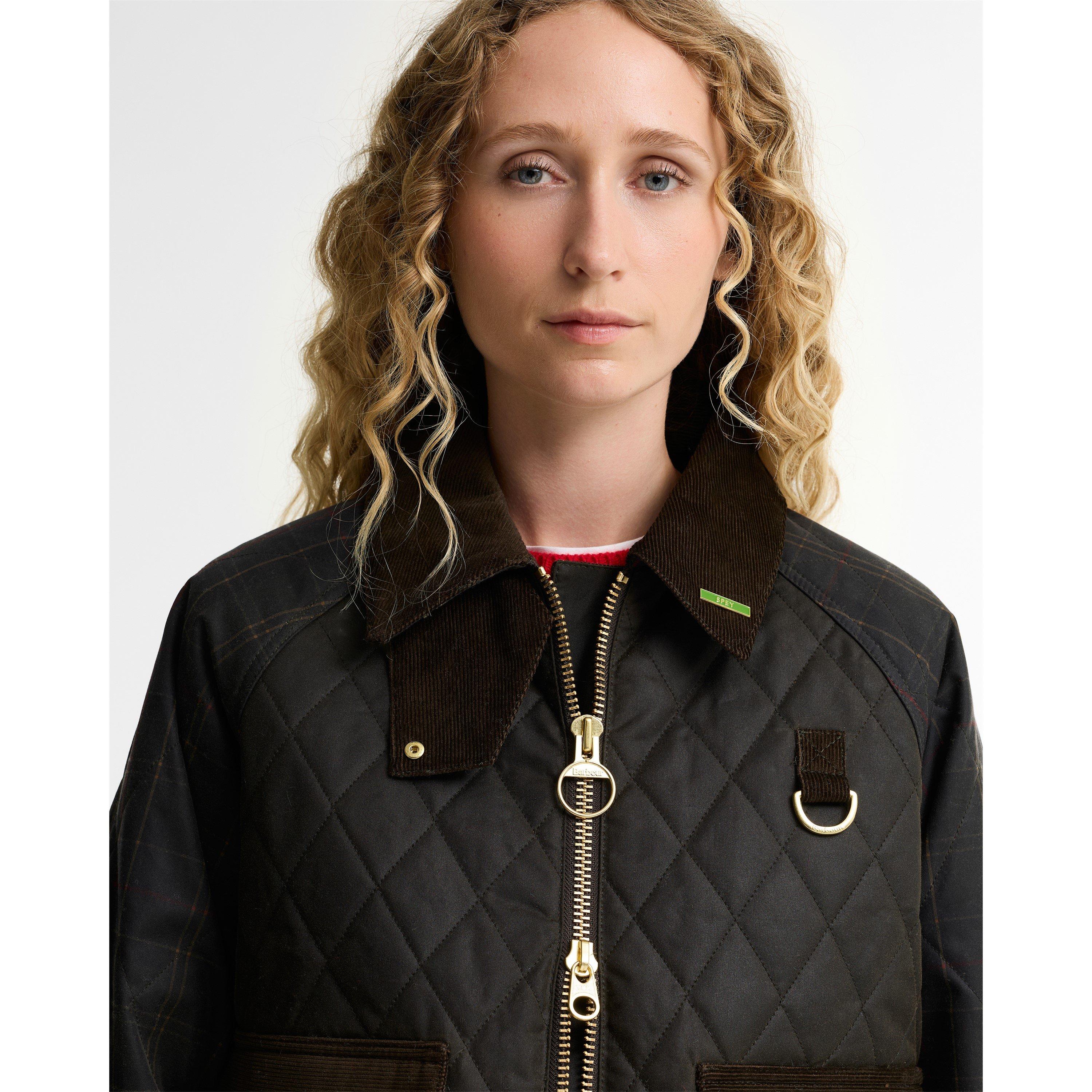 Olive/Classic - Barbour - B.Li Qlt Spey Wax Ld64 - 2