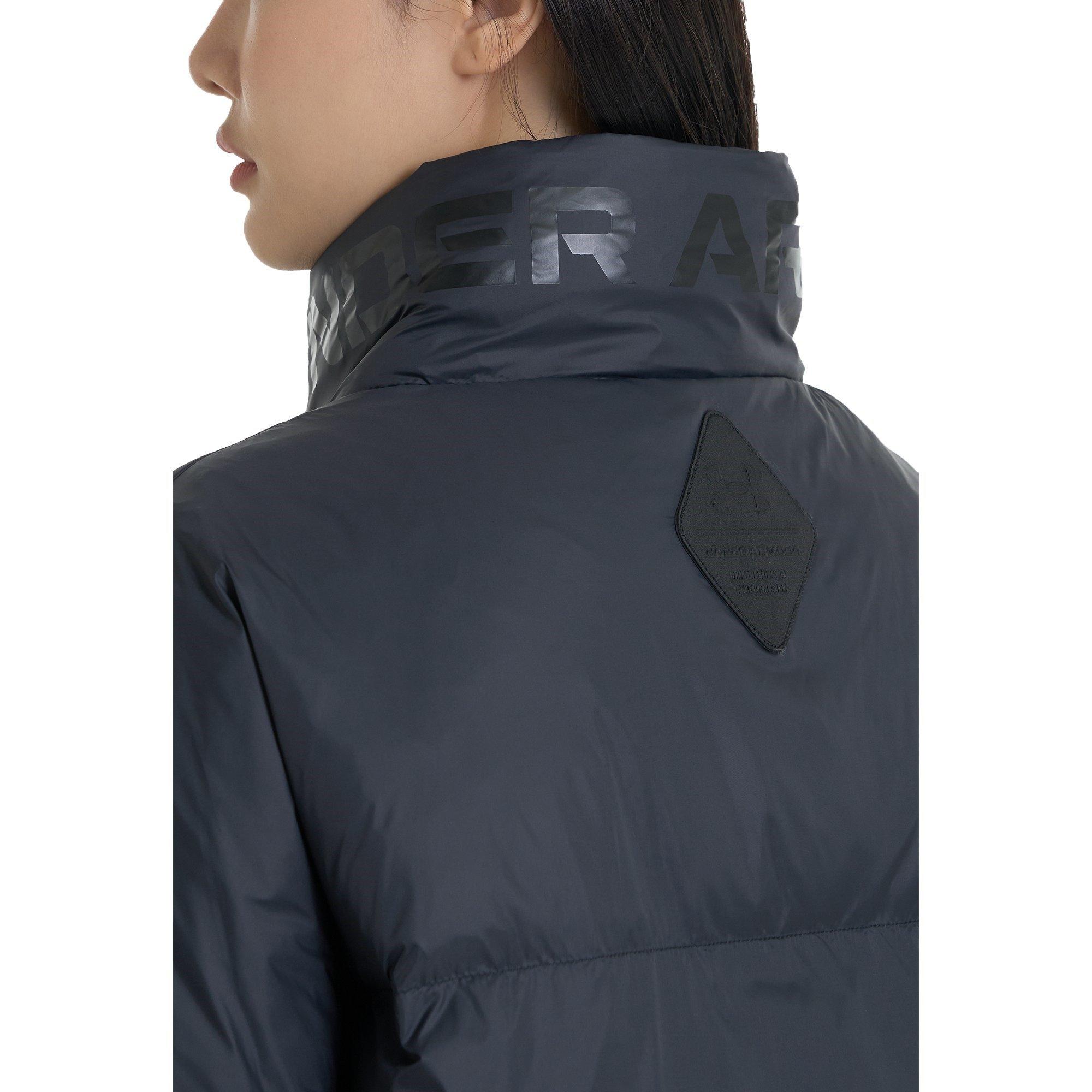 Schwarz - Under Armour - Armour Ua Cgi Down Puffer Jkt Training Jacket Womens - 11
