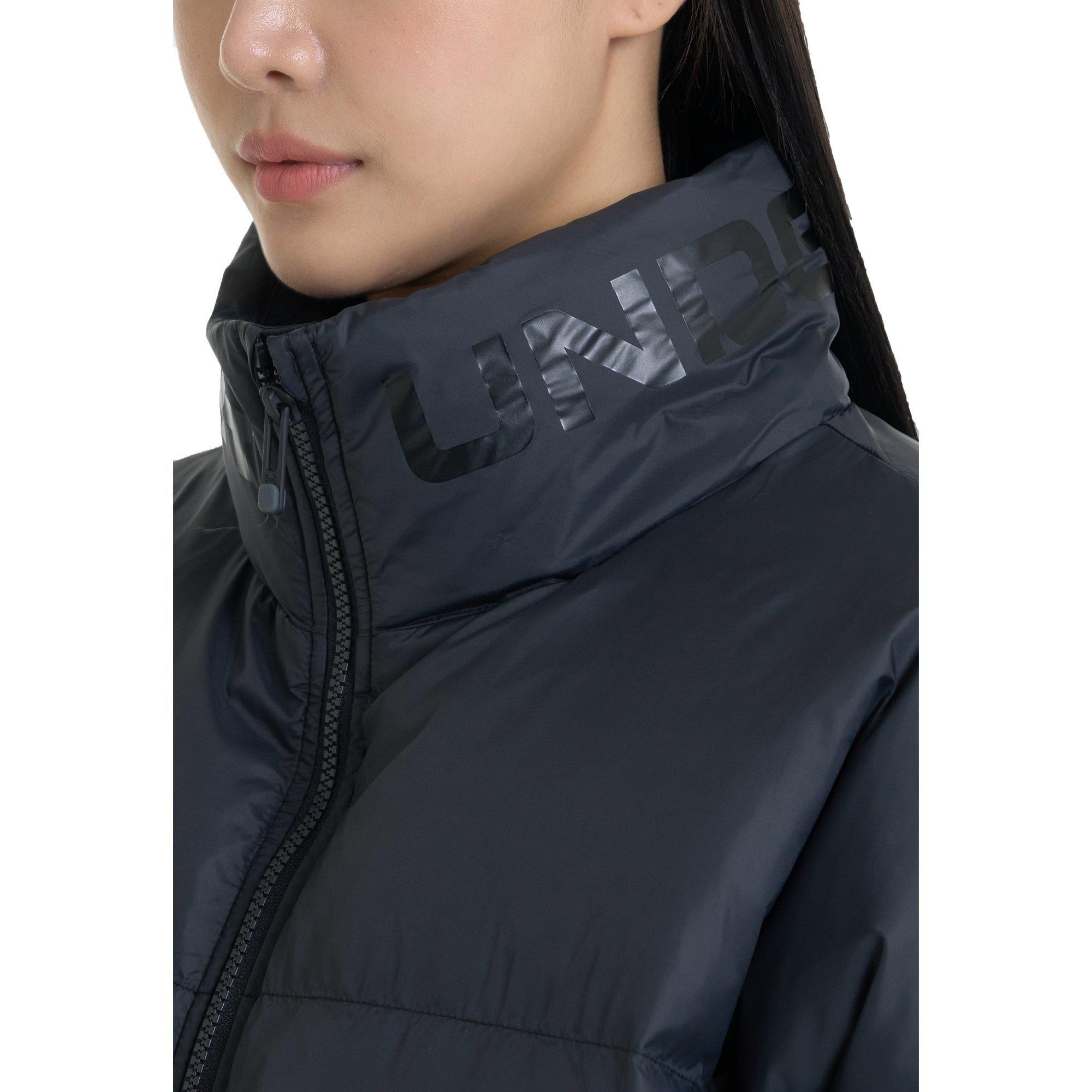 Schwarz - Under Armour - Armour Ua Cgi Down Puffer Jkt Training Jacket Womens - 16
