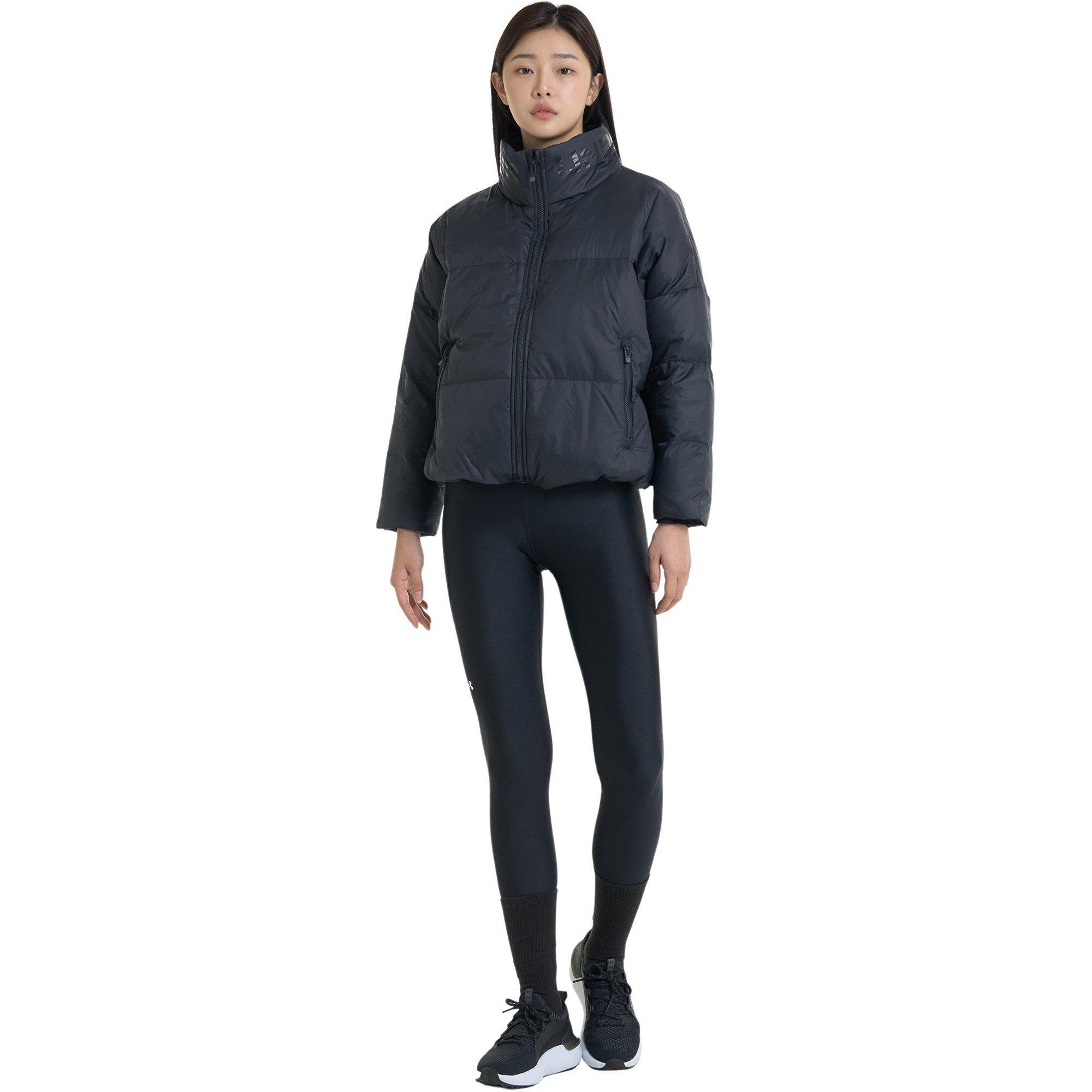 Schwarz - Under Armour - Armour Ua Cgi Down Puffer Jkt Training Jacket Womens - 7