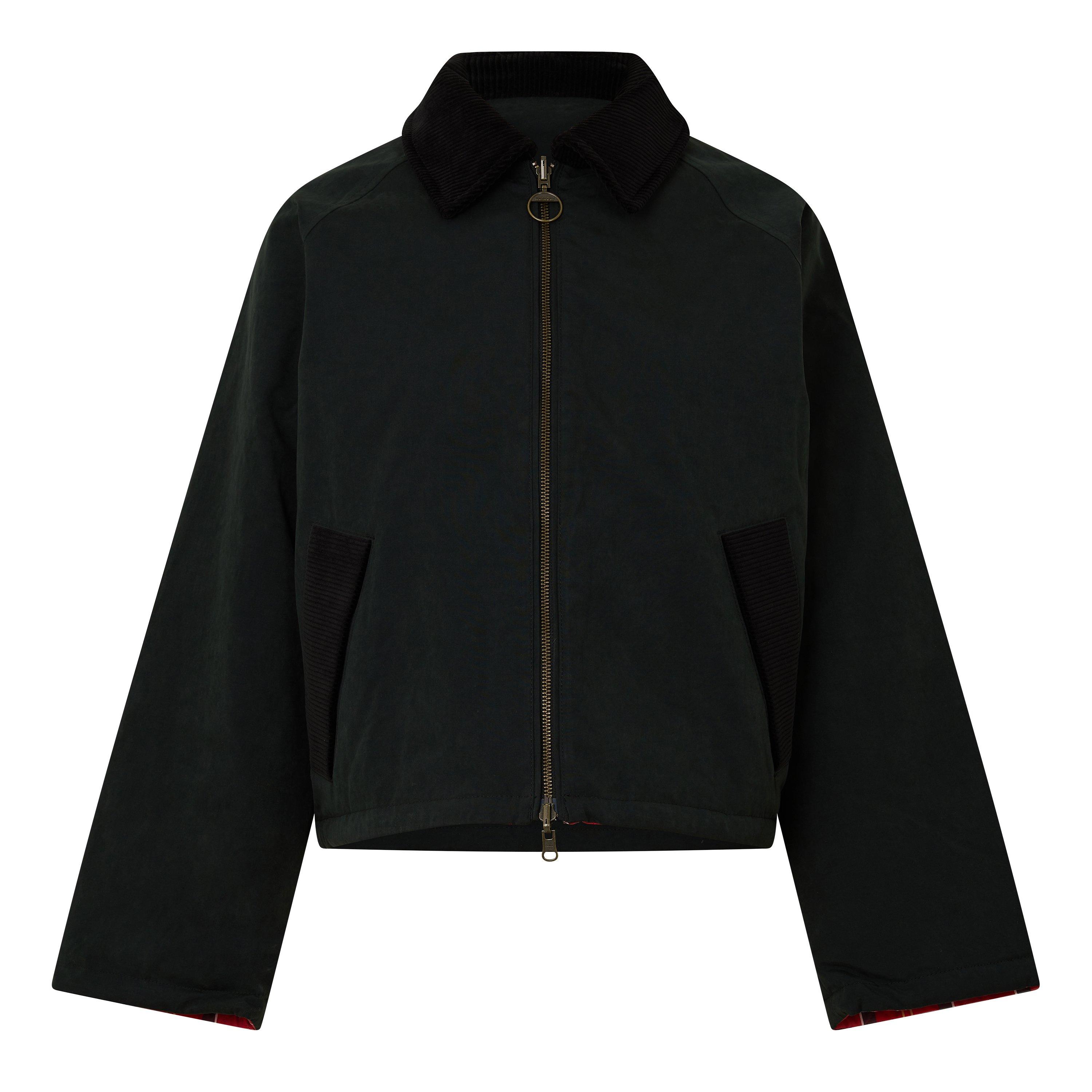 Black/Cardinal - Barbour - B.Li Dawn Rvs Jkt Ld64 - 1