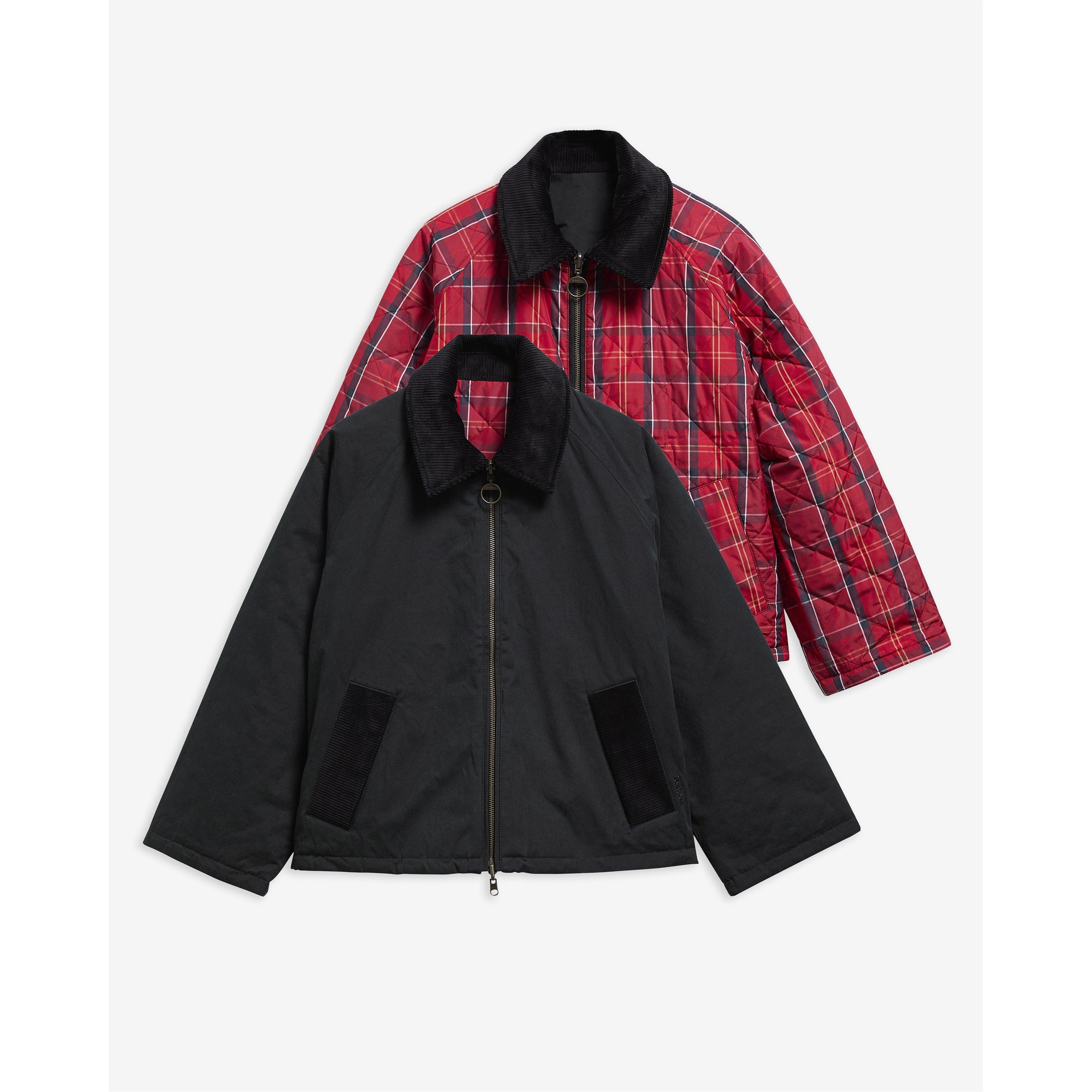 Black/Cardinal - Barbour - B.Li Dawn Rvs Jkt Ld64 - 10