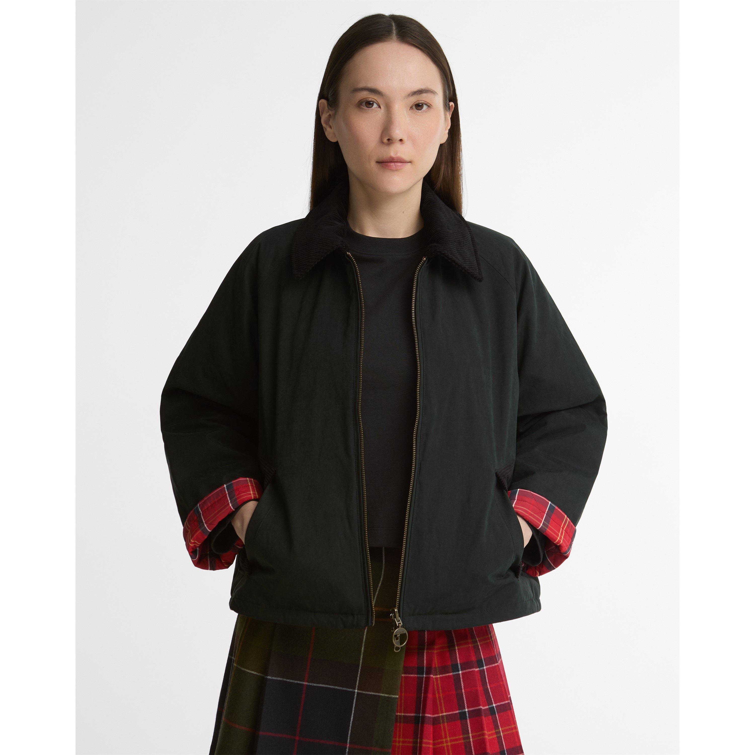Black/Cardinal - Barbour - B.Li Dawn Rvs Jkt Ld64 - 3