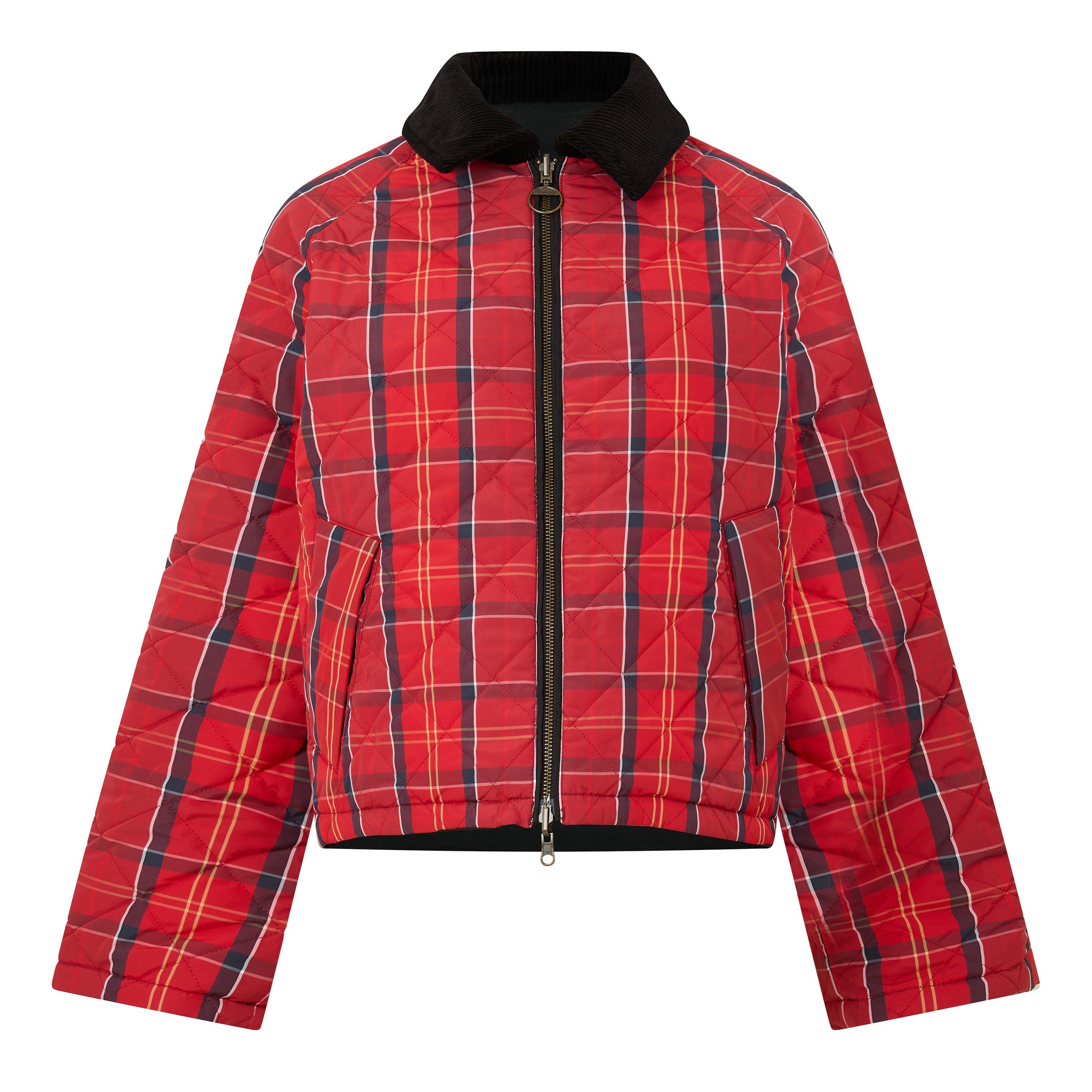 Black/Cardinal - Barbour - B.Li Dawn Rvs Jkt Ld64 - 4