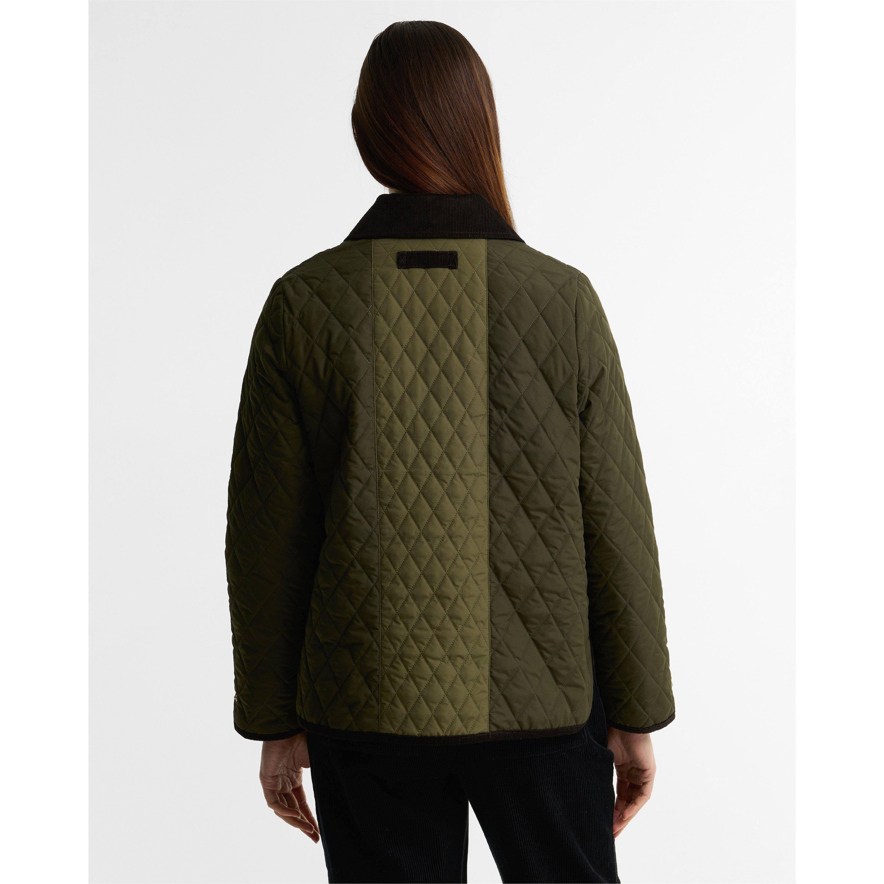 Olive/Shadow - Barbour - B.Li Ainsdale Qlt Ld64 - 3