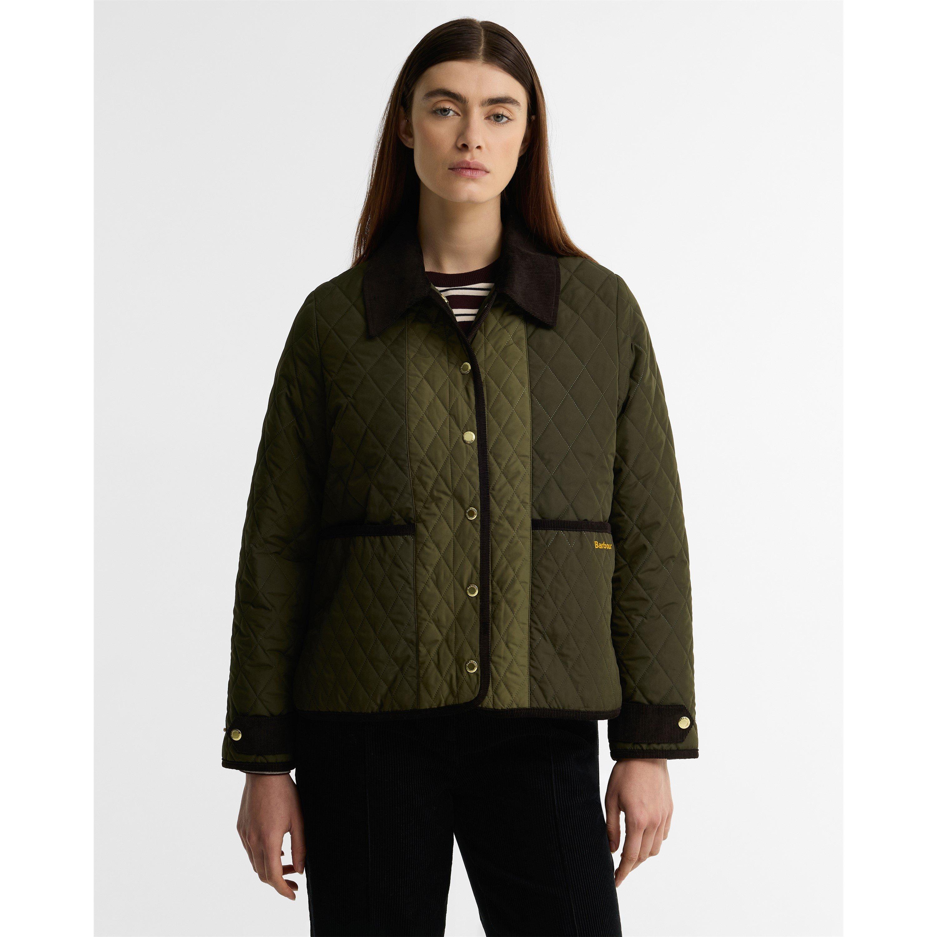 Olive/Shadow - Barbour - B.Li Ainsdale Qlt Ld64 - 1