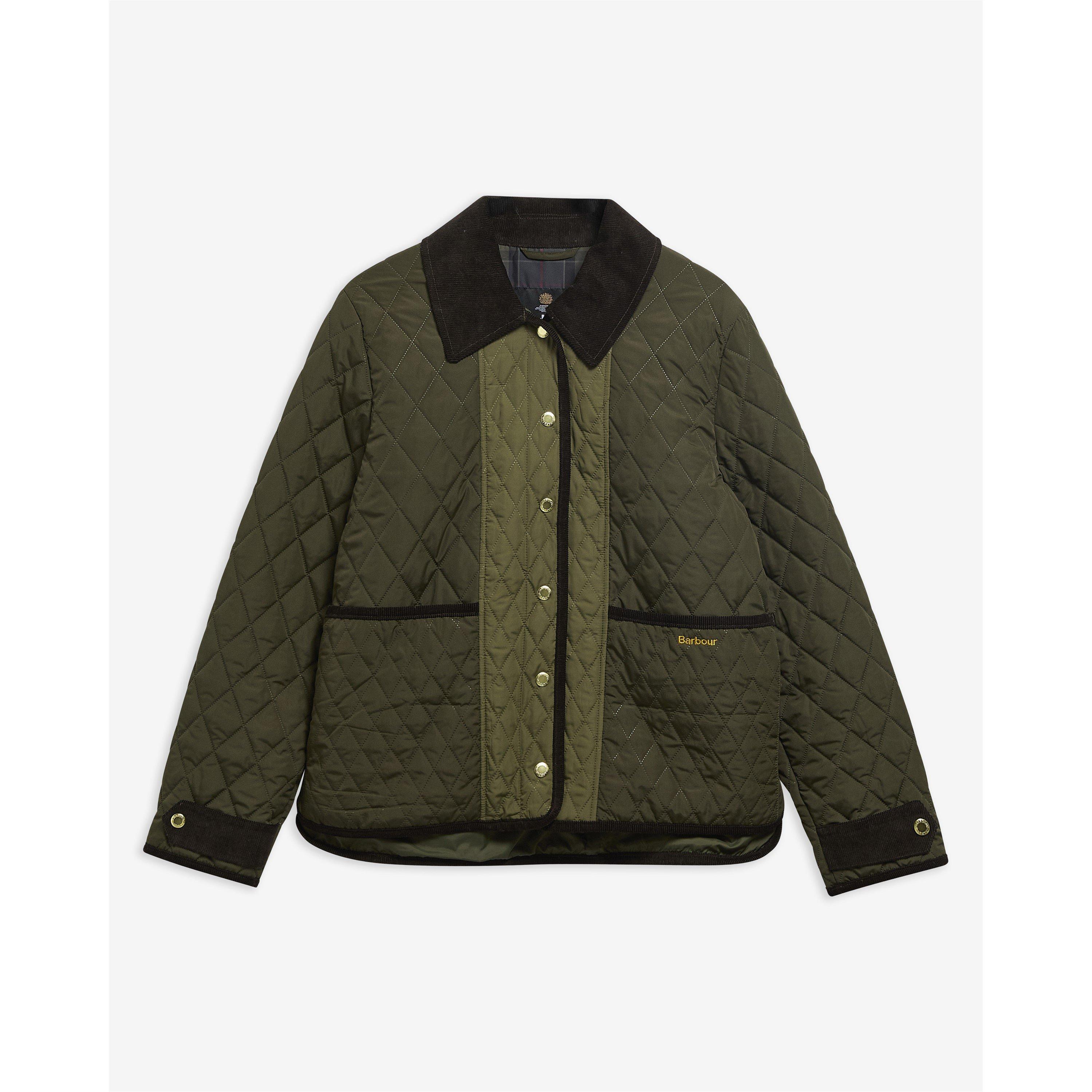 Olive/Shadow - Barbour - B.Li Ainsdale Qlt Ld64 - 5