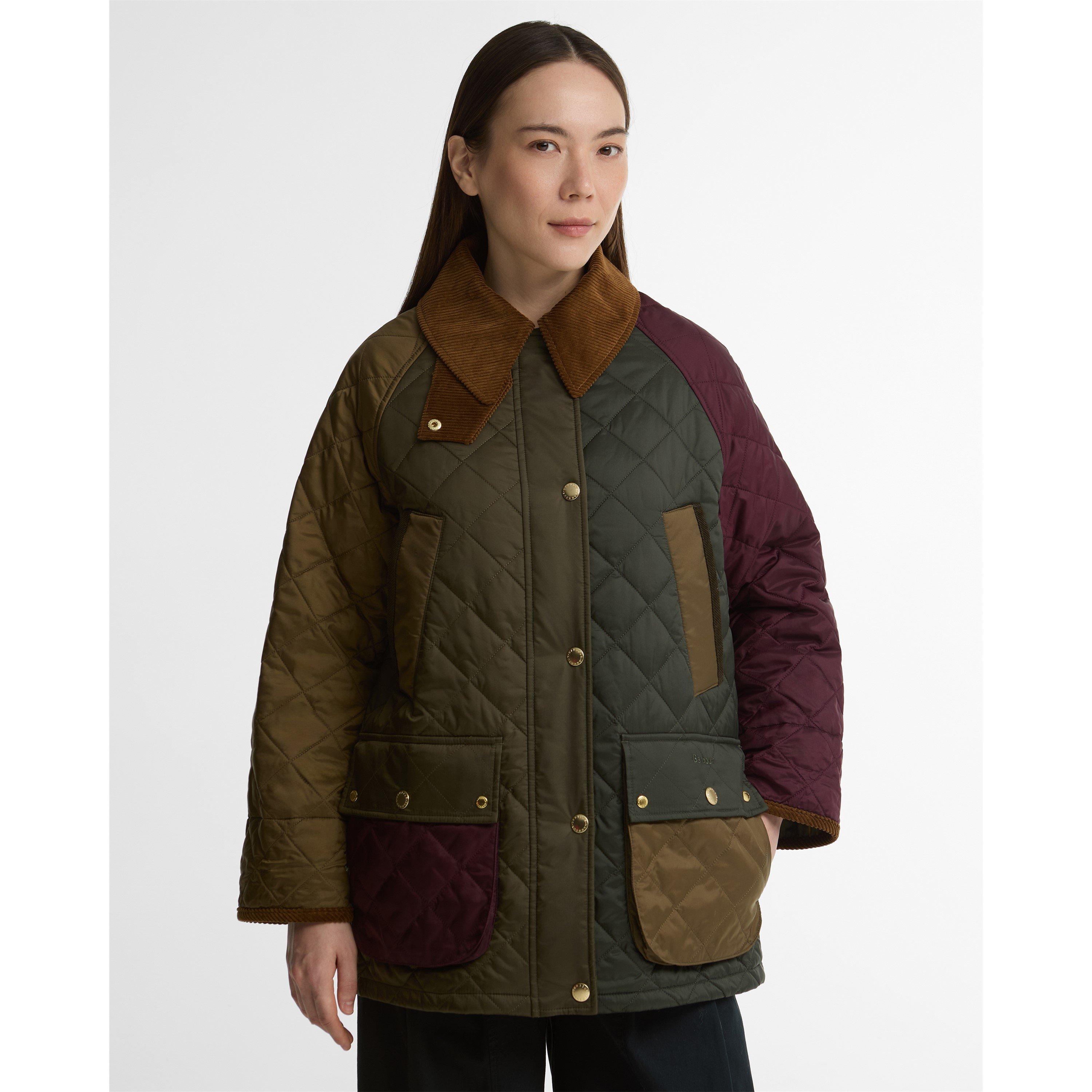 Olive Multi - Barbour - B.Li Bedale Patch Ql Ld64 - 1