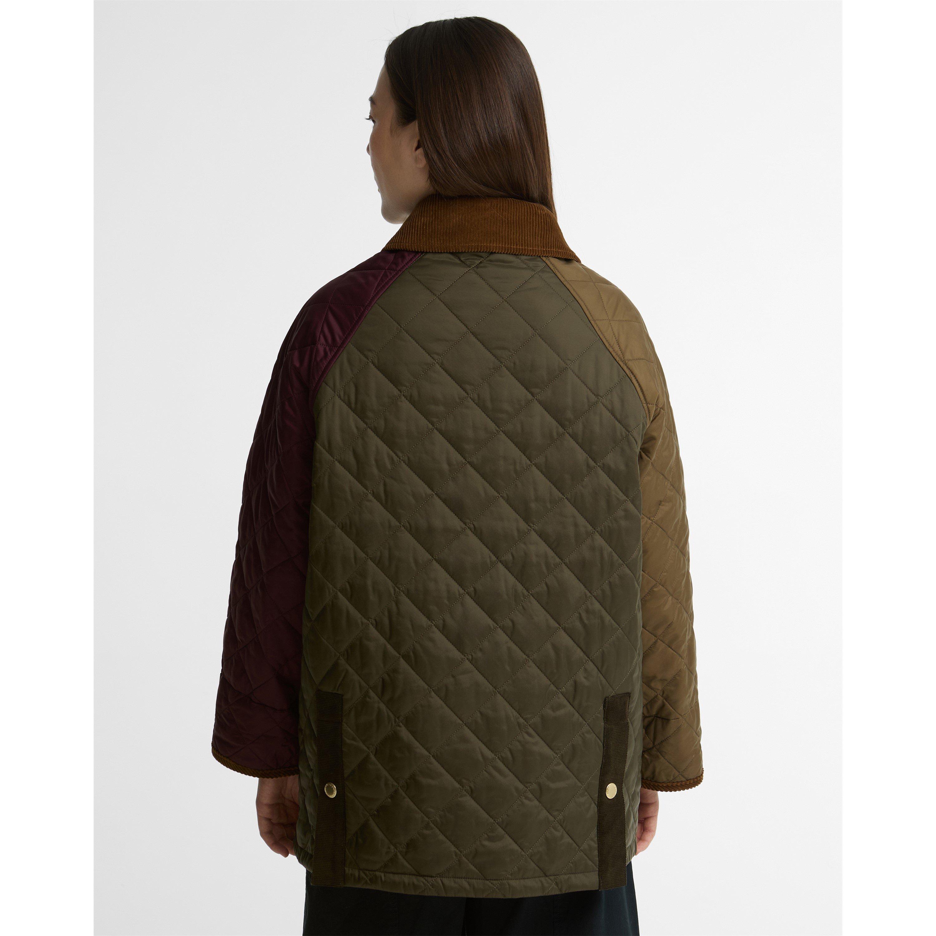 Olive Multi - Barbour - B.Li Bedale Patch Ql Ld64 - 3