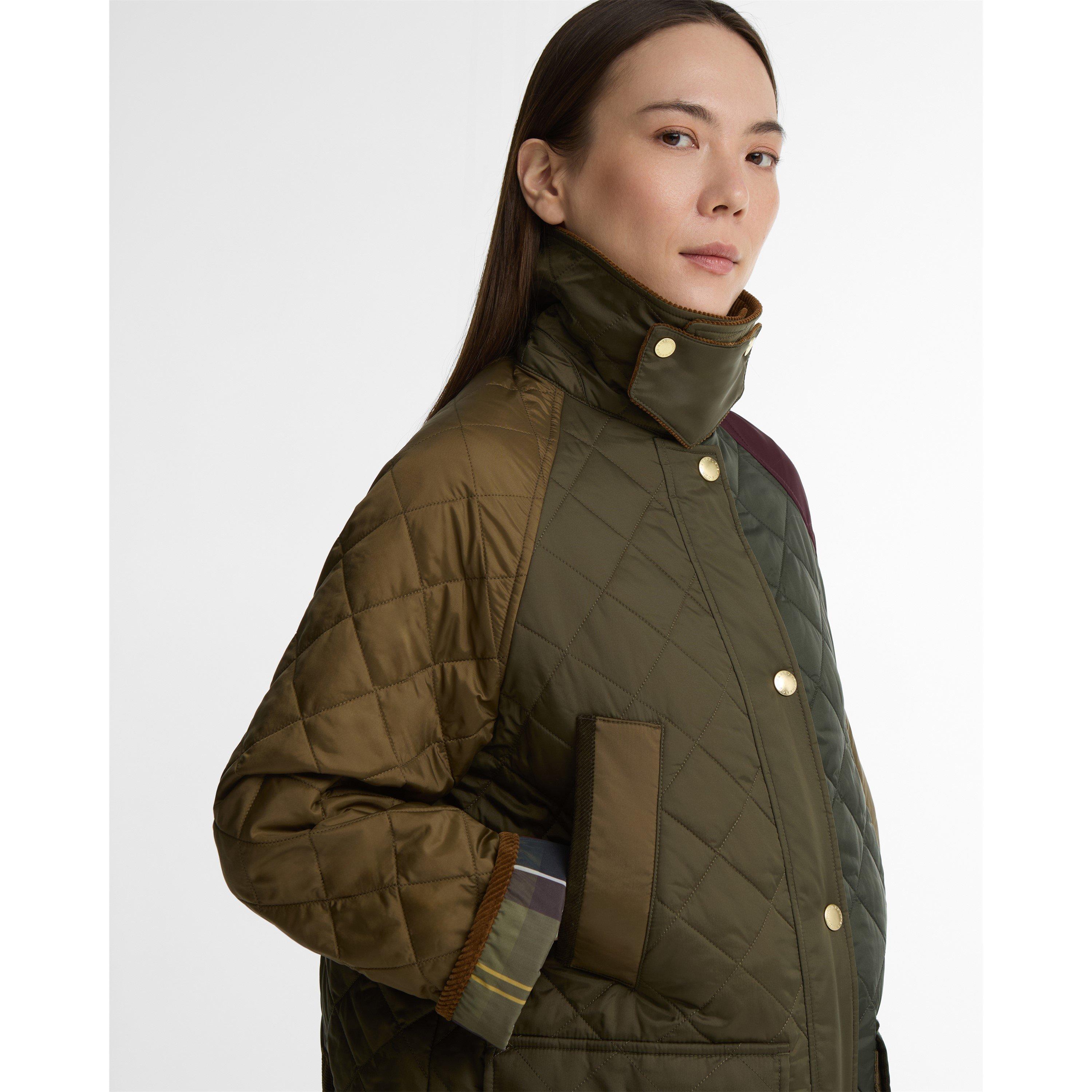 Olive Multi - Barbour - B.Li Bedale Patch Ql Ld64 - 4