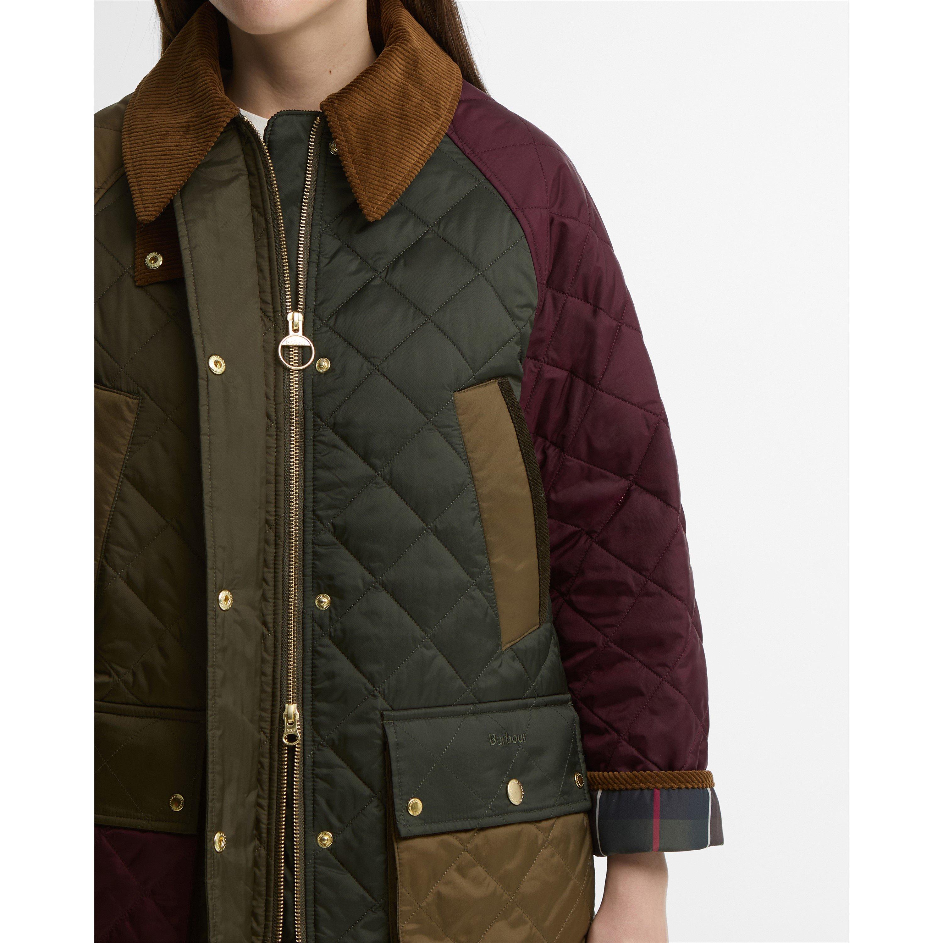 Olive Multi - Barbour - B.Li Bedale Patch Ql Ld64 - 5