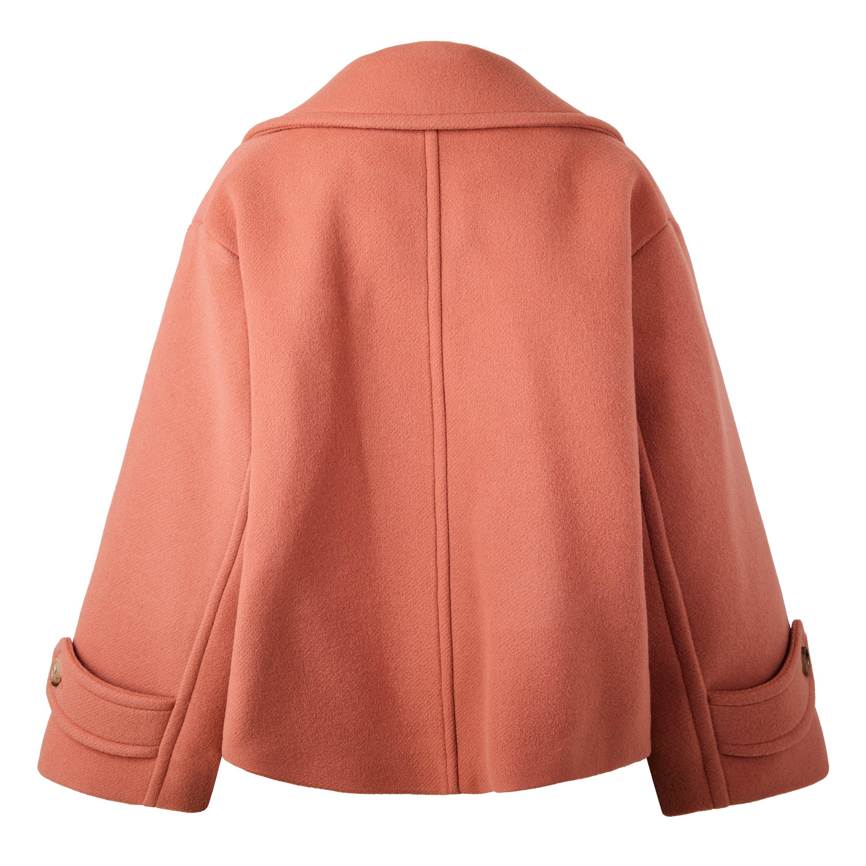 Cedar Pink - Chloe - Women's MA96 Pea Coat - 2