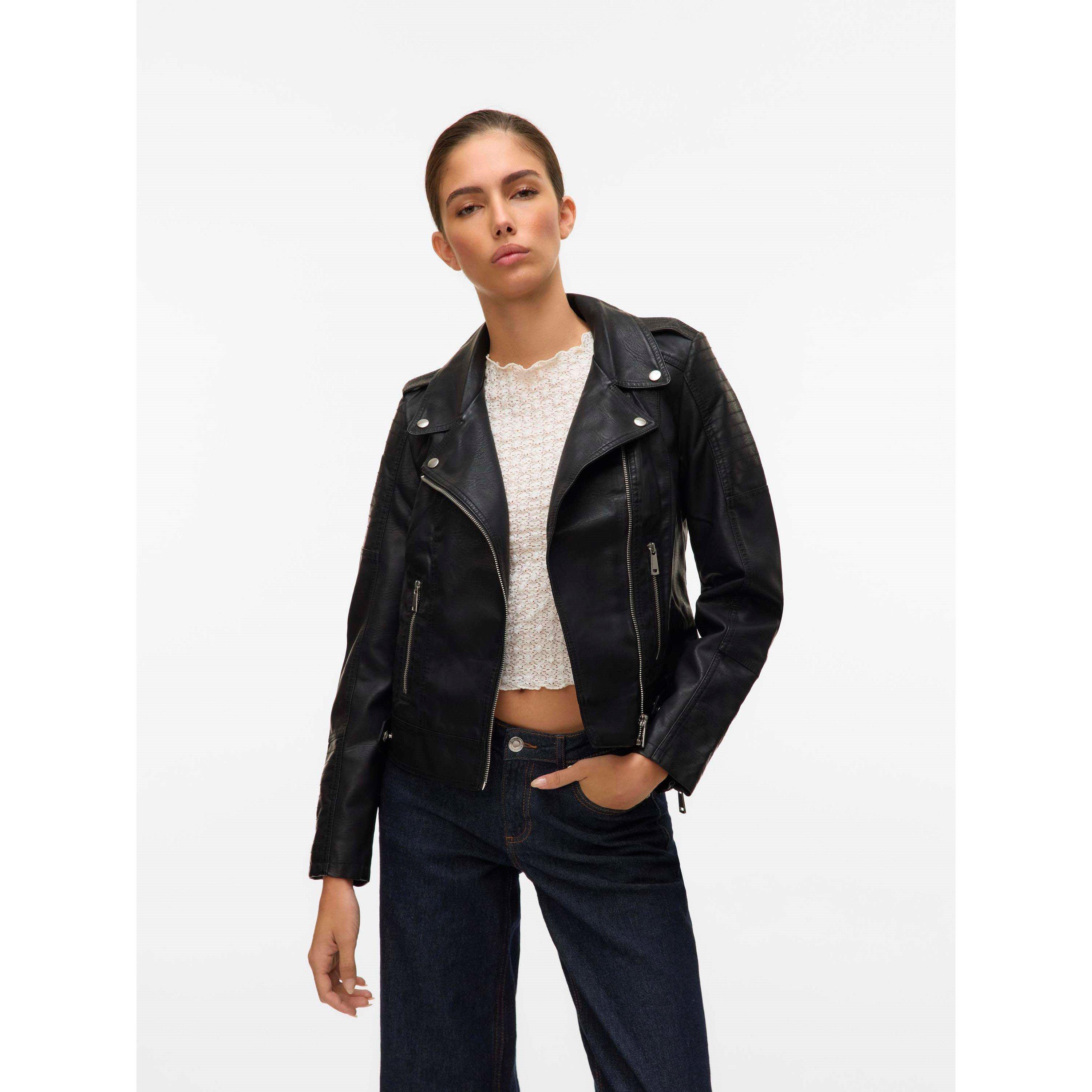 Preto - Vero Moda - VM Coated Jacket Ld62 - 2