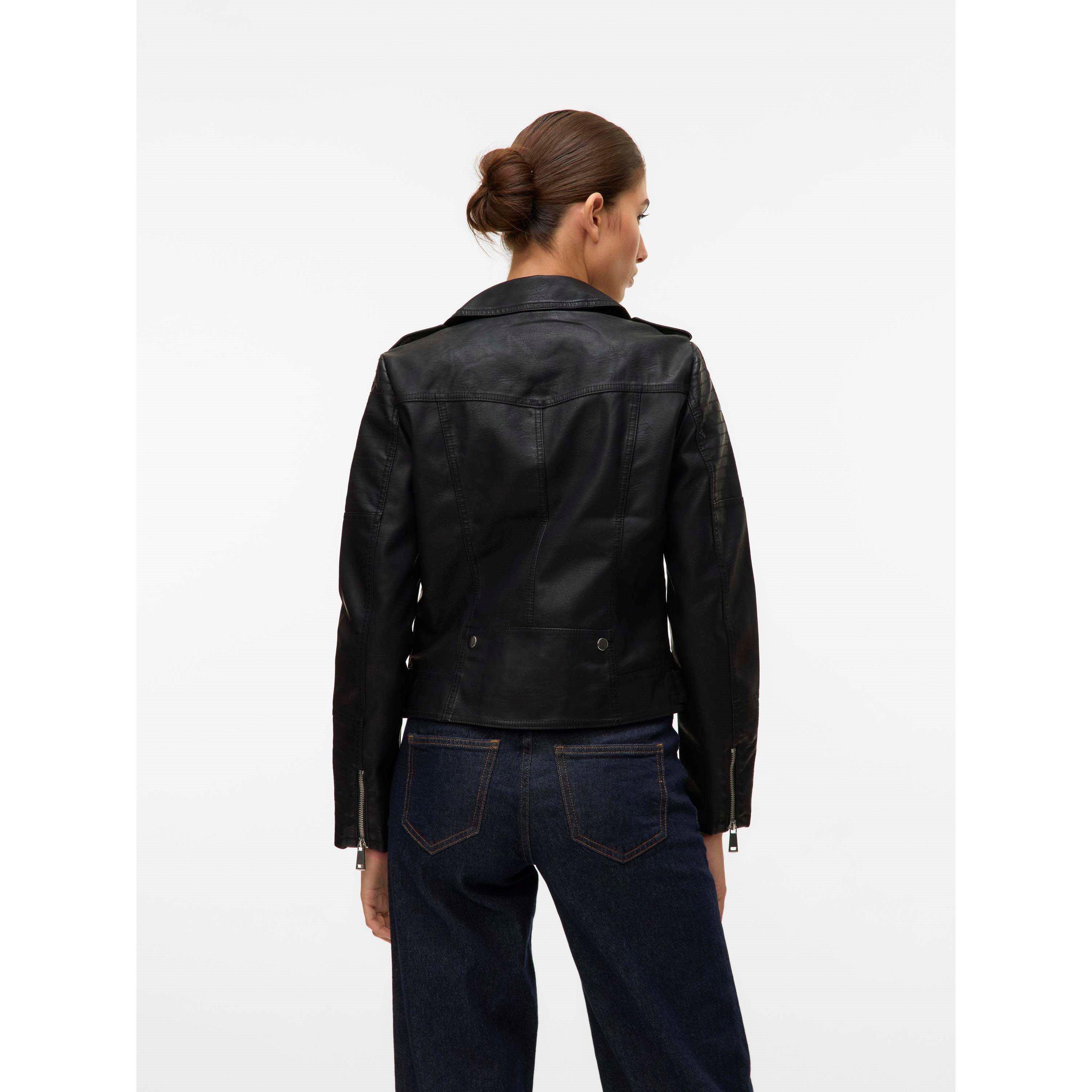 Preto - Vero Moda - VM Coated Jacket Ld62 - 3
