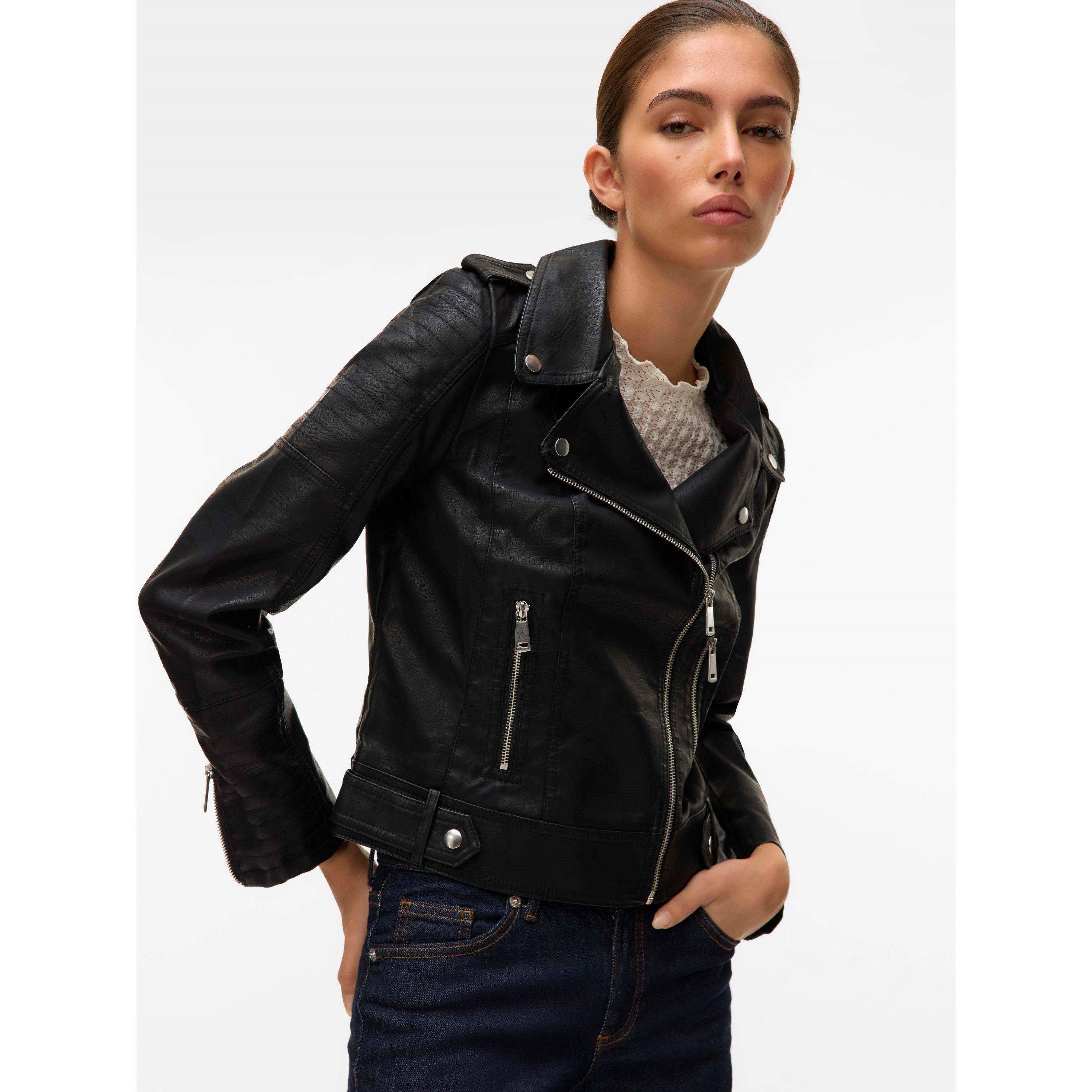 Preto - Vero Moda - VM Coated Jacket Ld62 - 5