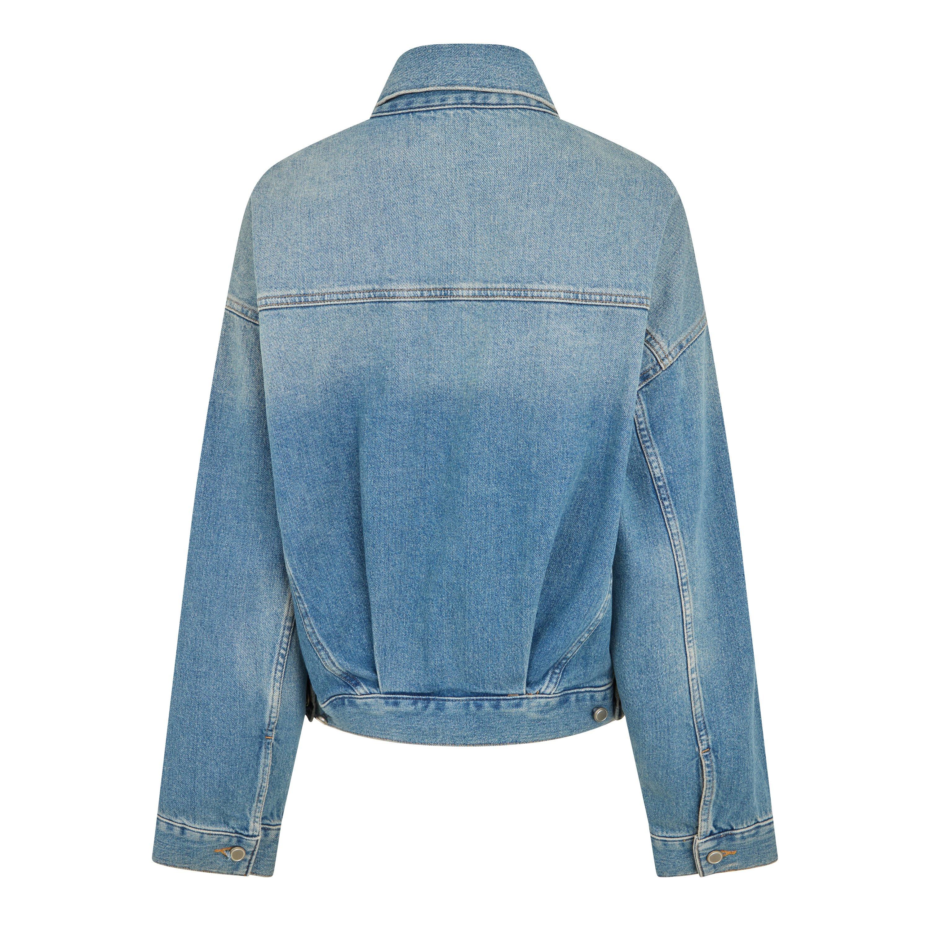 Indigo - Good American - Good Crop Trckr Jckt Ld62 - 2