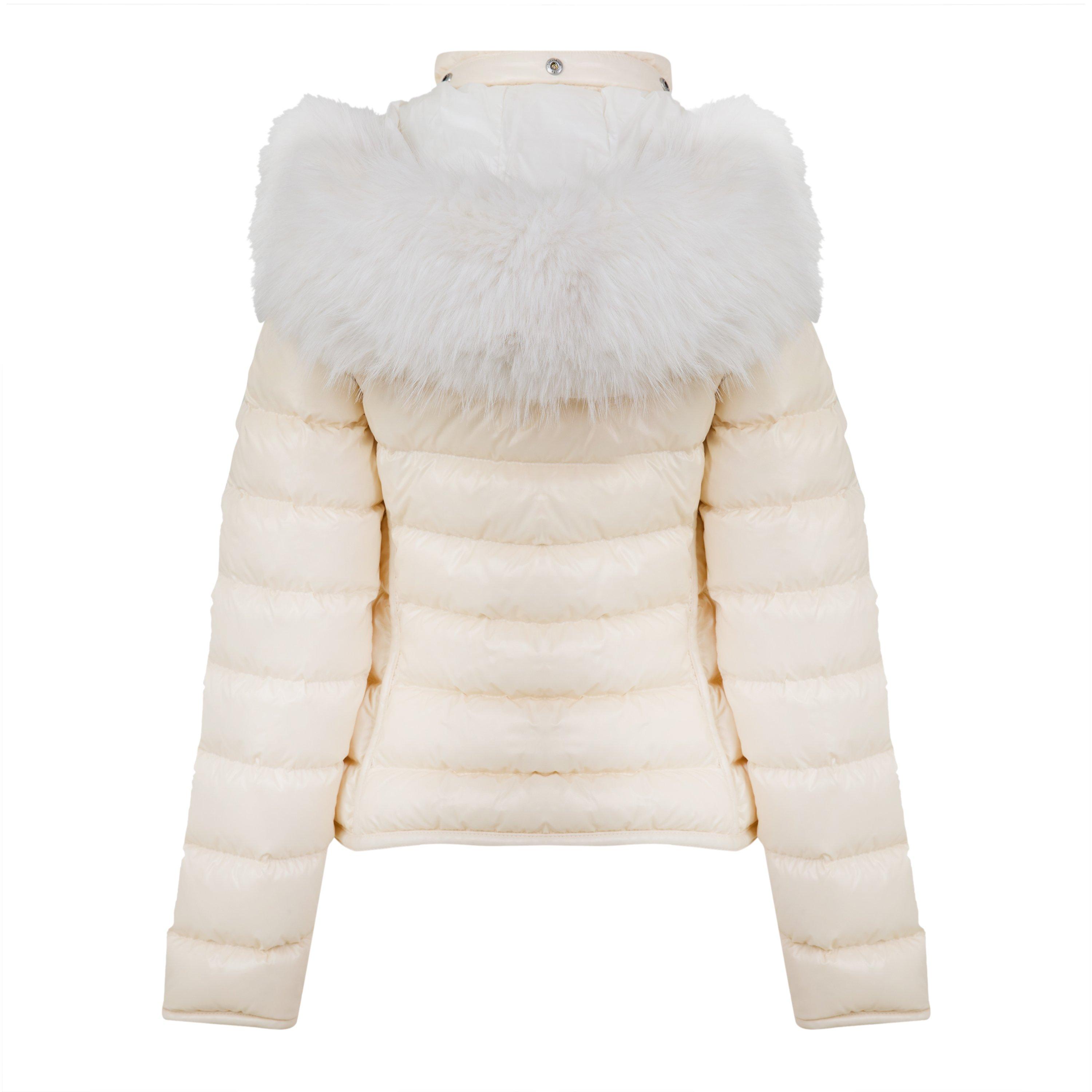Cream 070 - Moncler - Women's Badyeffe Down Slim-Fit Short Puffer Jacket - 2
