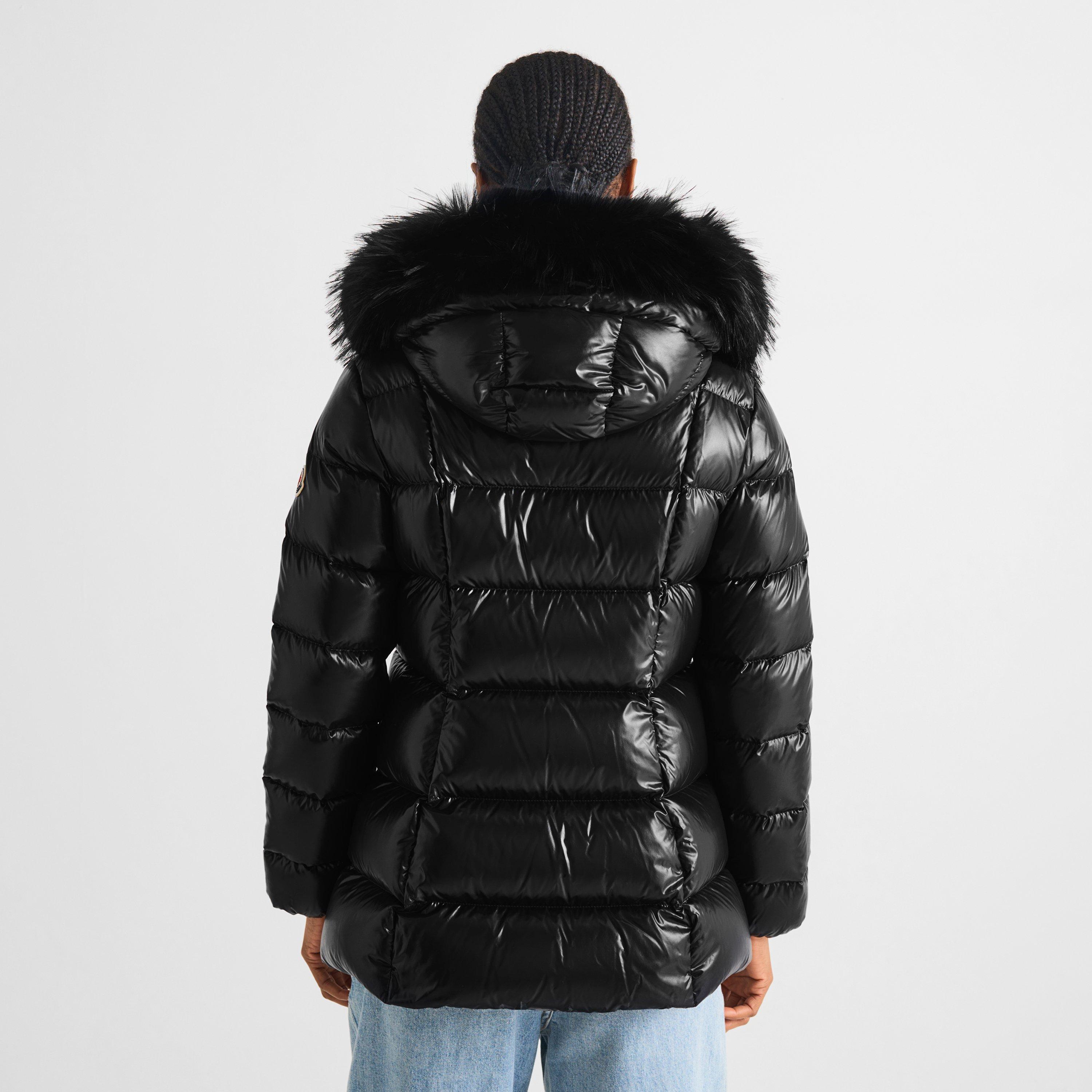 Black 999 - Moncler - Women's Fulmar Duck Down Slim-Fit Short Puffer Jacket - 4