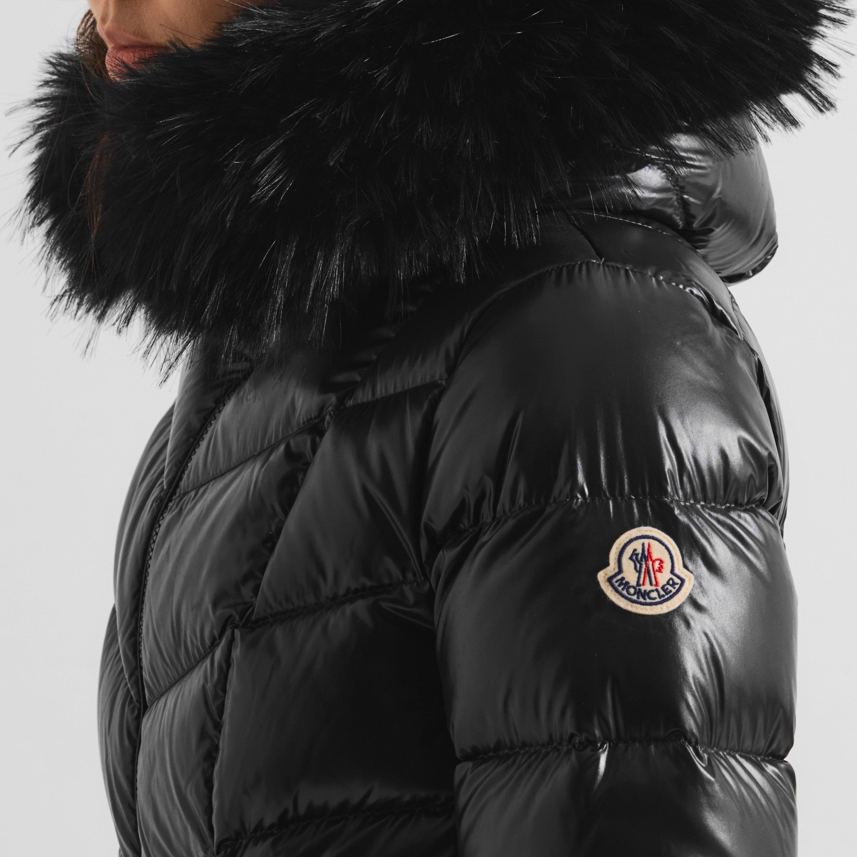 Black 999 - Moncler - Women's Fulmarusse Slim-Fit Long Puffer Jacket - 5