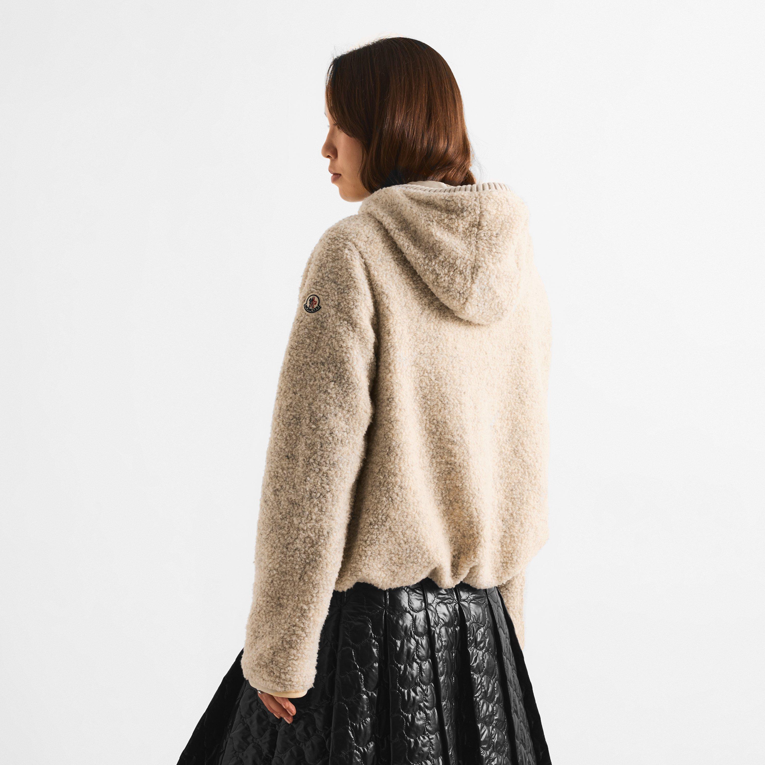 Cream 061 - Moncler - Women's Teddy Sherpa Jacket - 4