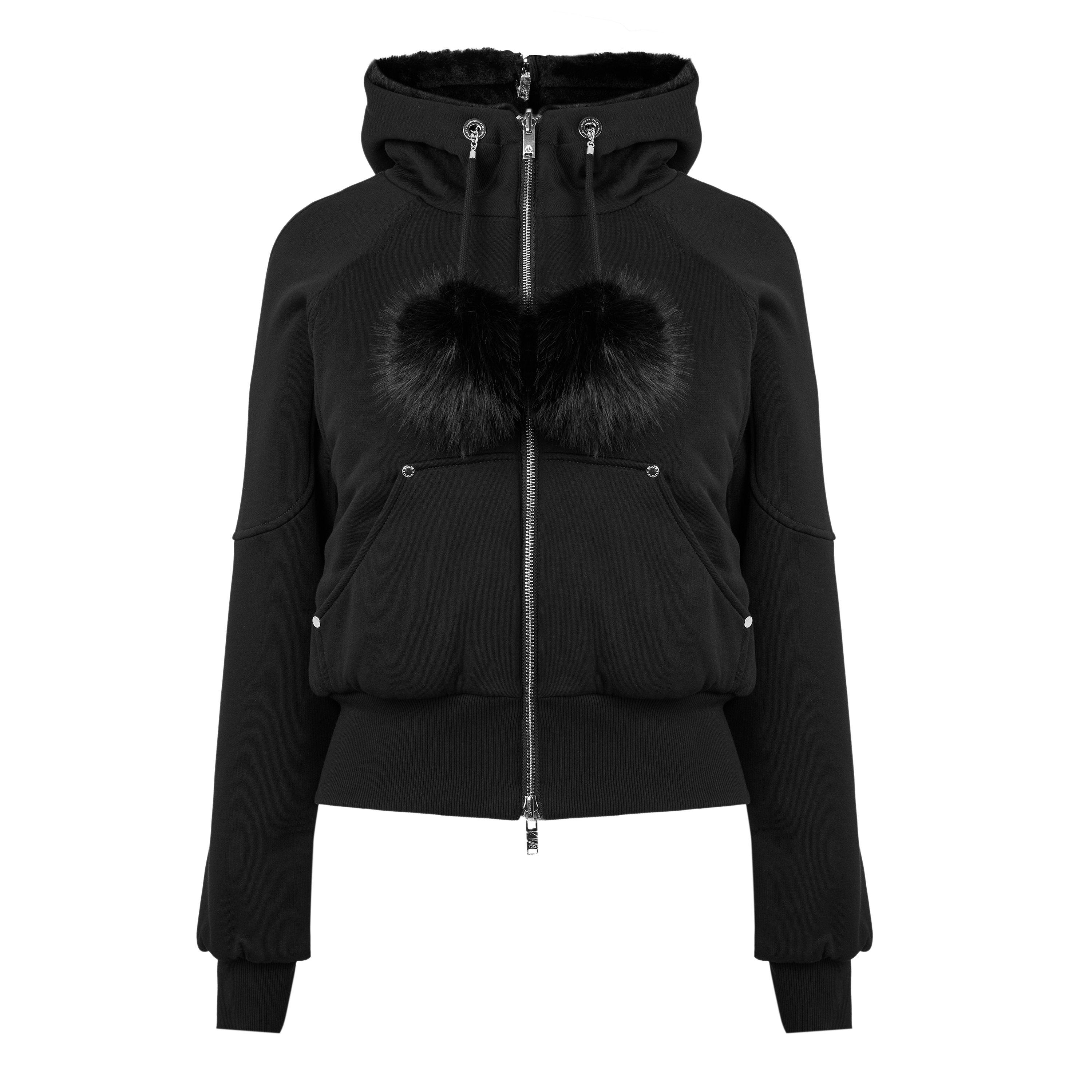 Blk Blk  313 - Moose Knuckles - Moose Oro rev Sweat Ld64 - 1