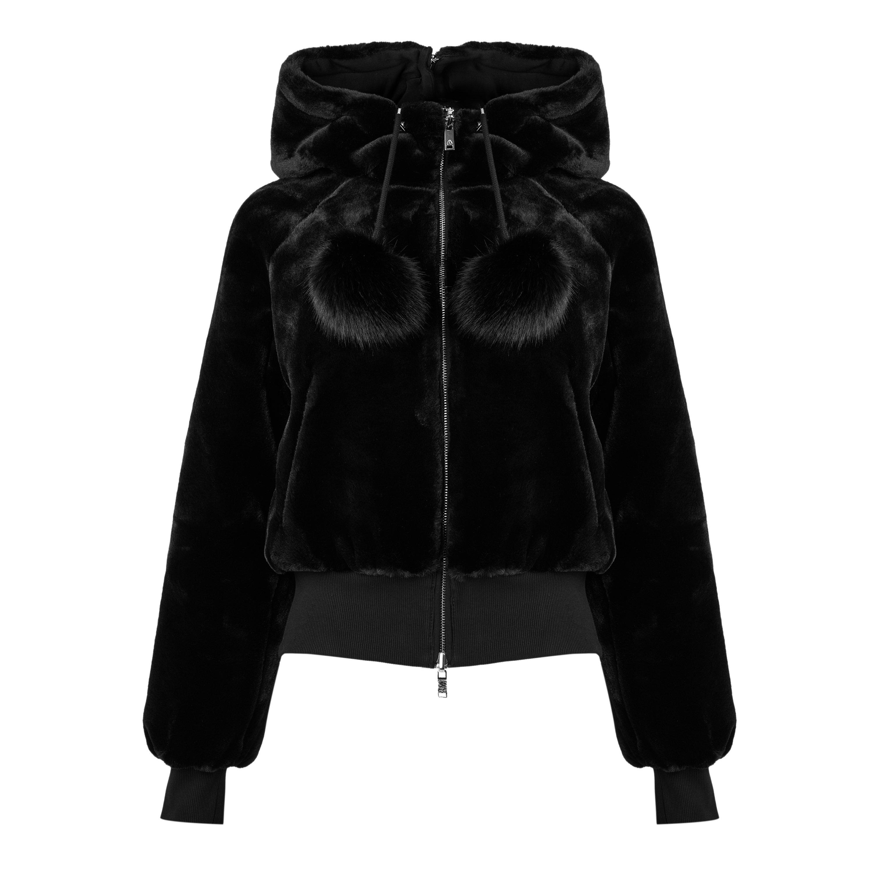 Blk Blk  313 - Moose Knuckles - Moose Oro rev Sweat Ld64 - 3