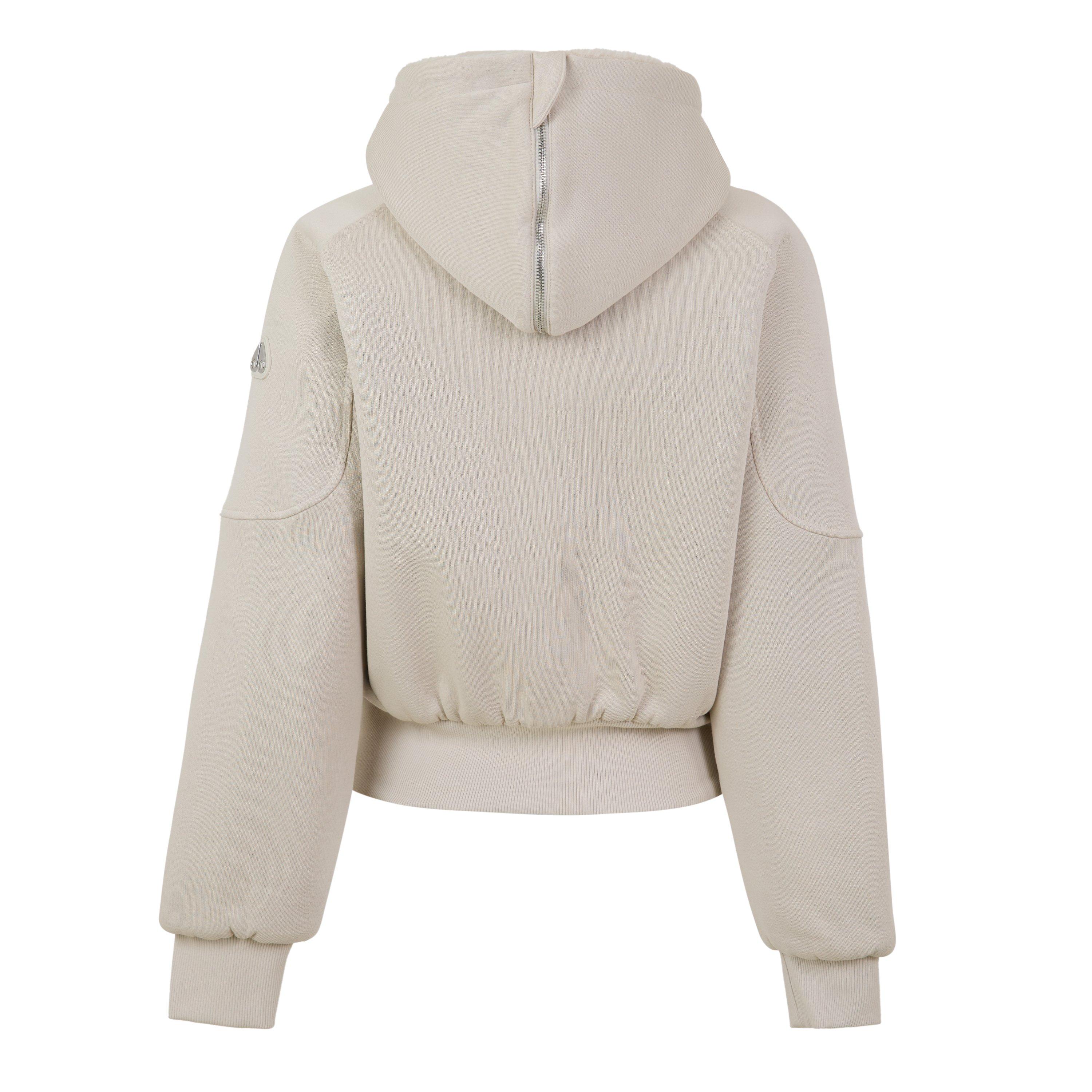 Alabaster 1754 - Moose Knuckles - Women's Oro Reversible Cotton Sweatshirt - 2