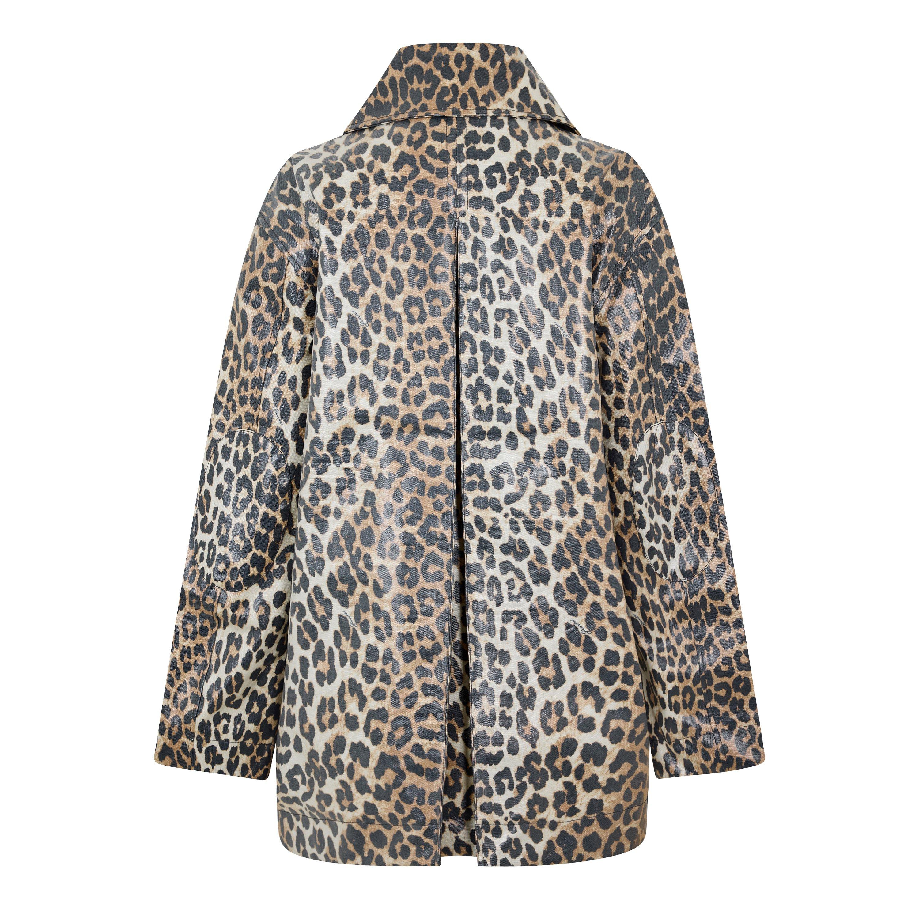 Almond Milk - Ganni - Ganni Lamin cnv jckt Ld62 - 2