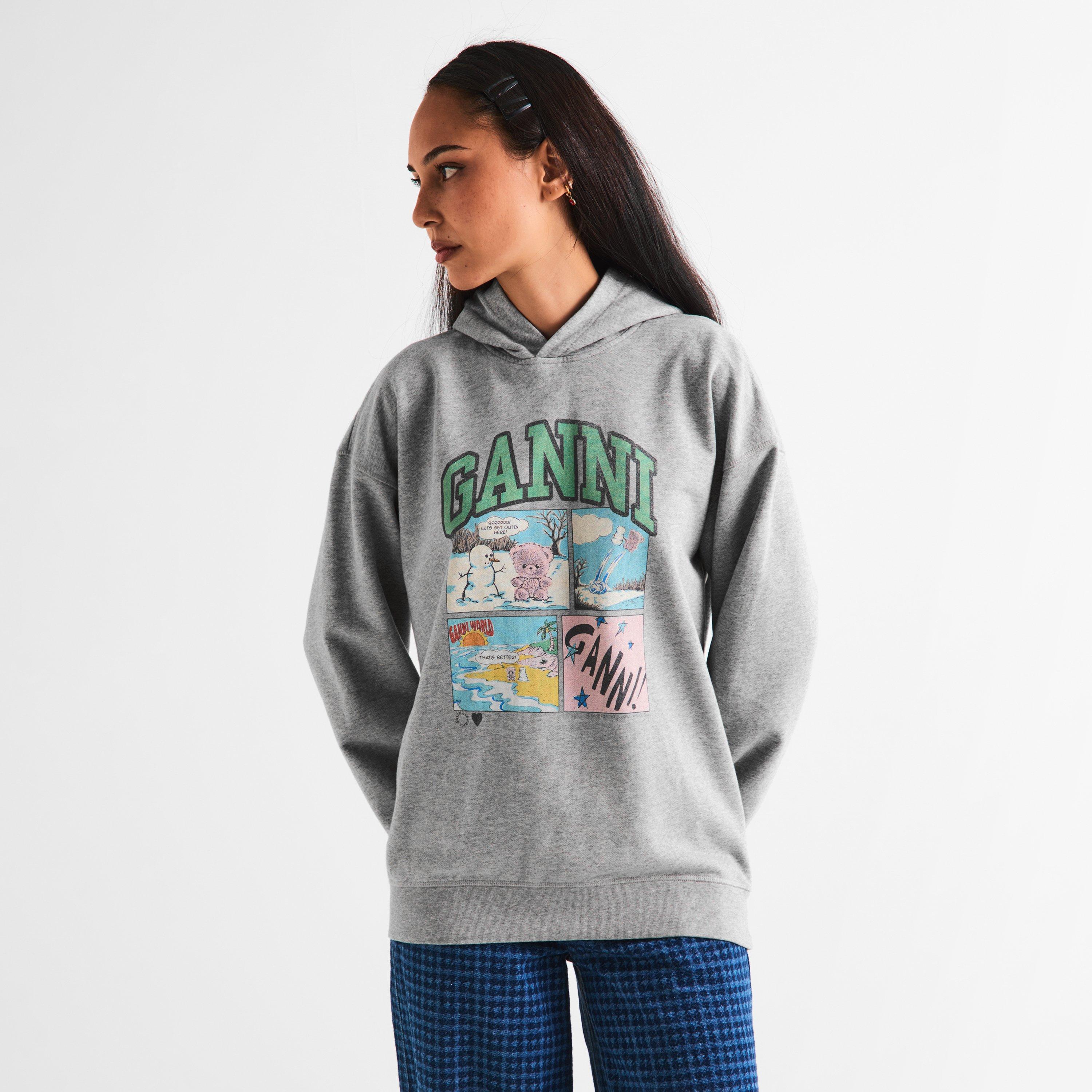 Paloma - Ganni - Women's Oversized Overhead Hoodie - 3