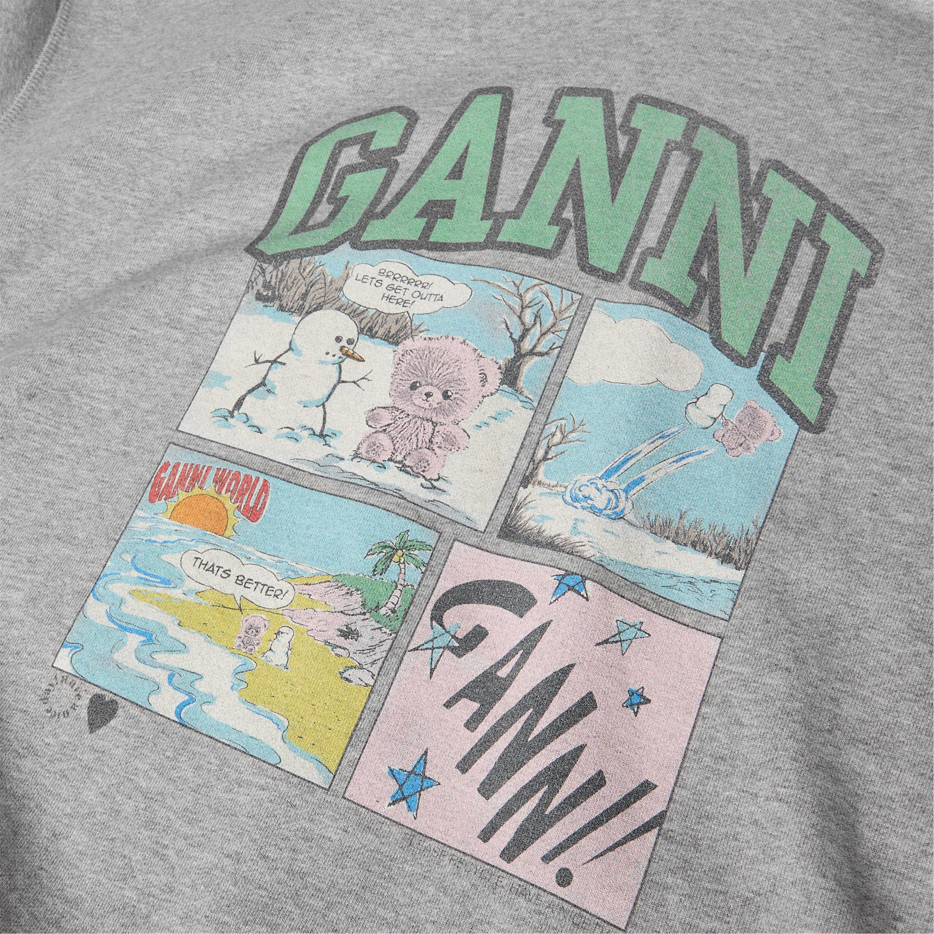 Paloma - Ganni - Women's Oversized Overhead Hoodie - 5