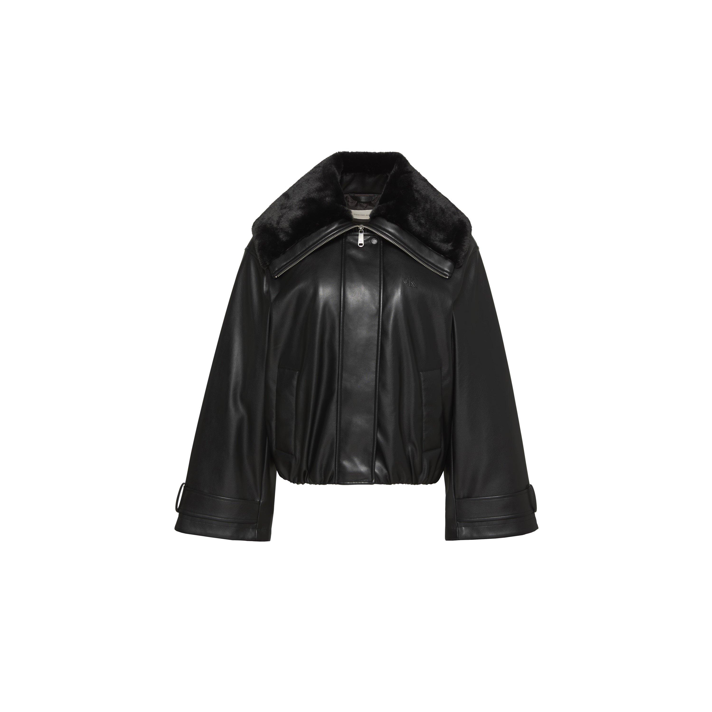 Black - Calvin Klein Jeans - CKJ Faux Lthr Bmr Ld64 - 1
