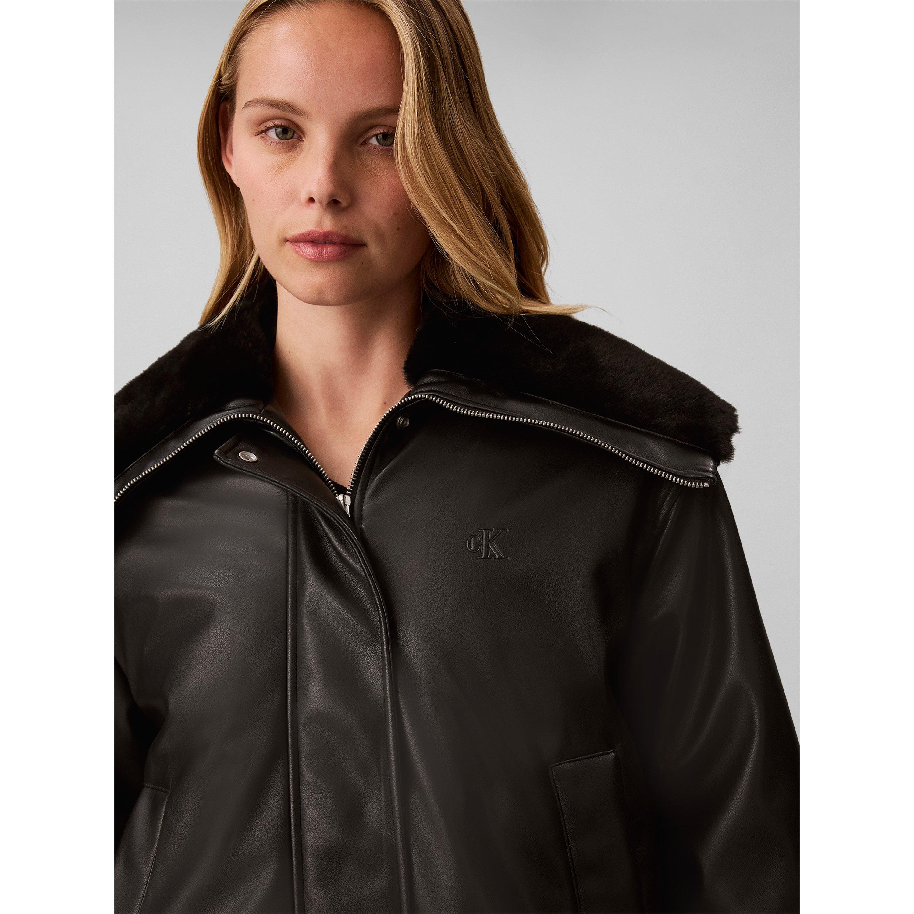 Black - Calvin Klein Jeans - CKJ Faux Lthr Bmr Ld64 - 5