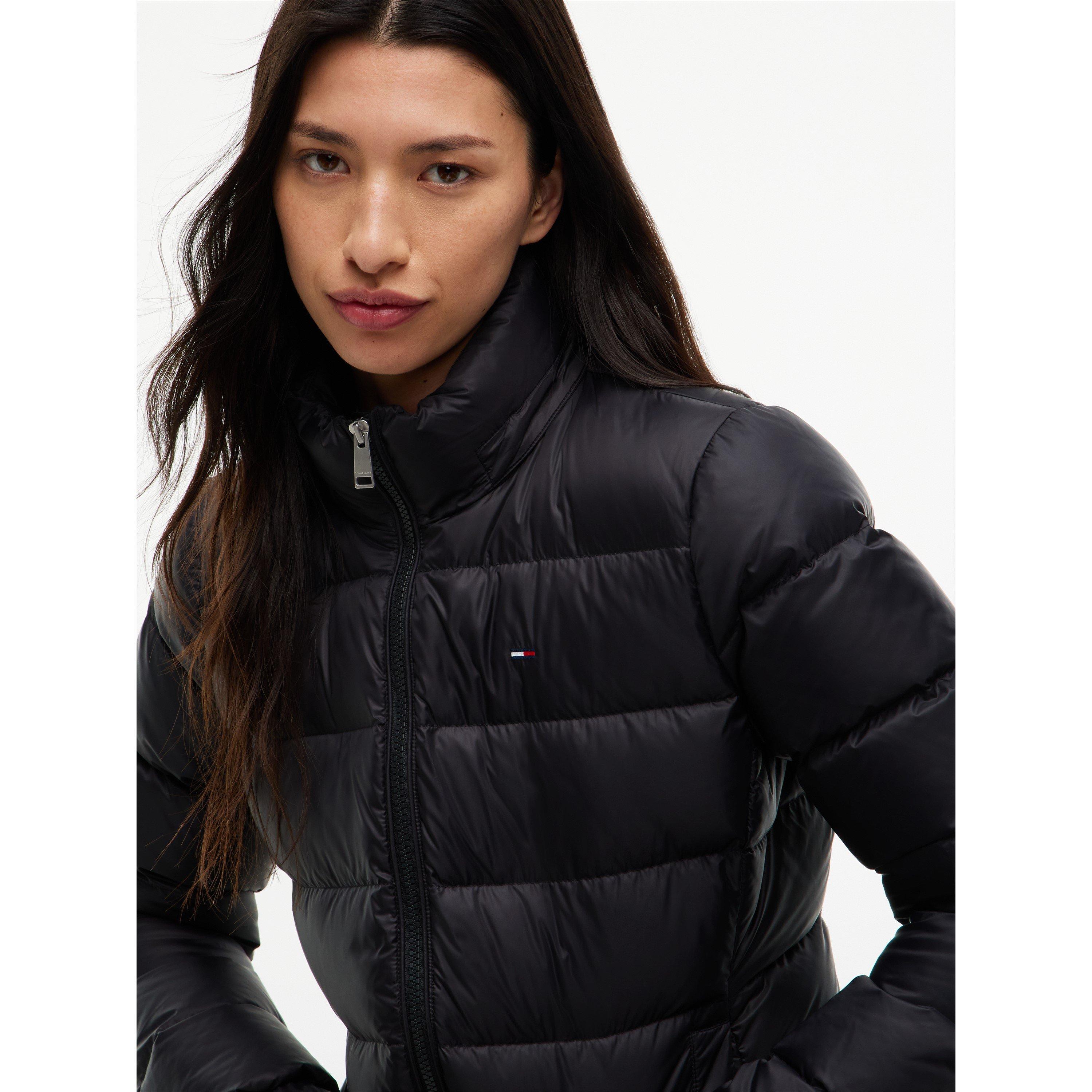 Black 2 - Tommy Jeans - Tommy Jeans Tjw Basic Hooded Down Jacket Ext - 5