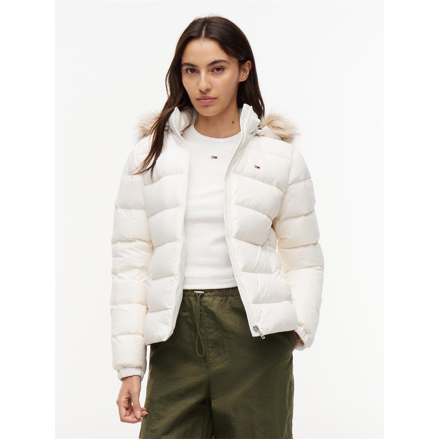 Tommy Jeans Women's Hooded Down Short Puffer Jacket
