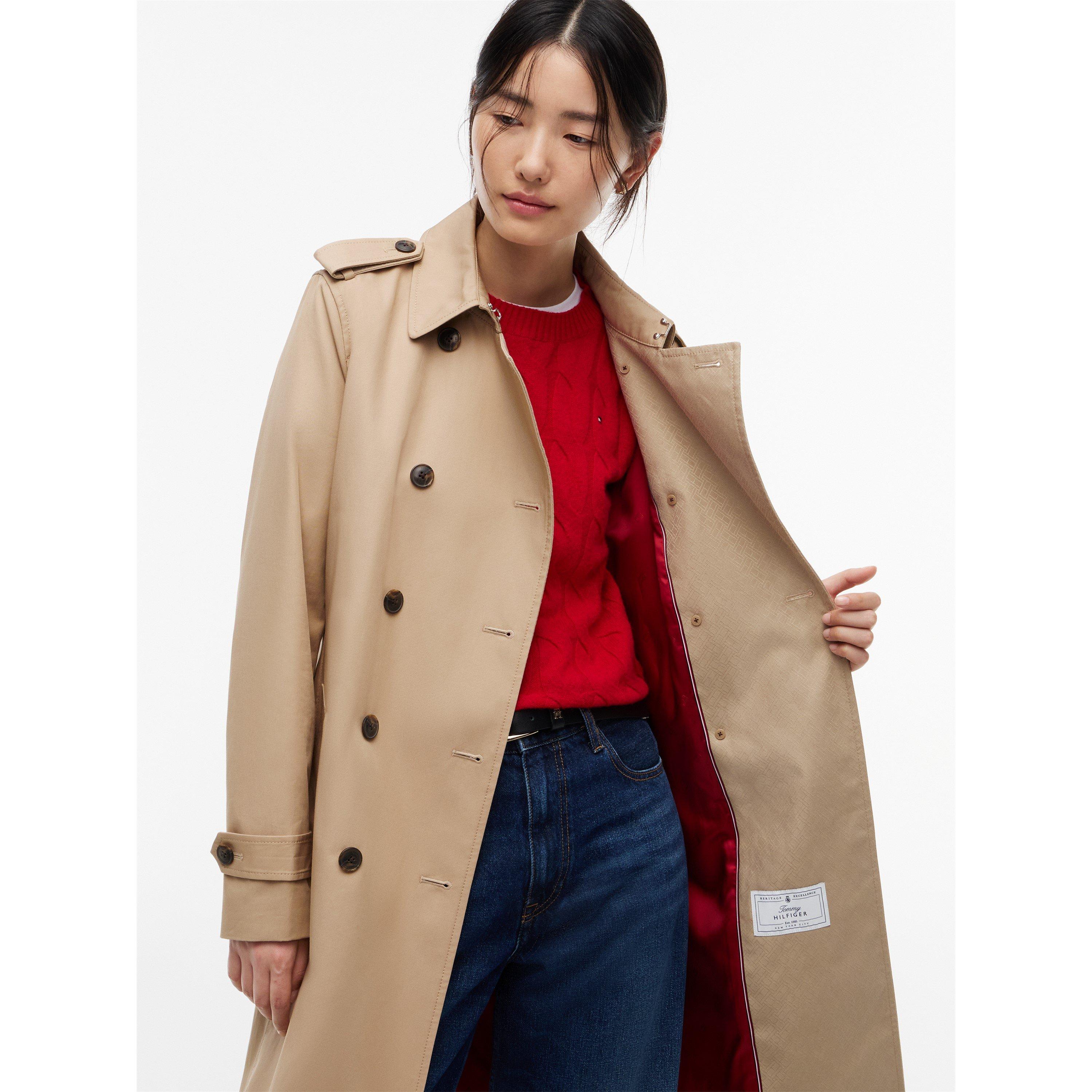 Beige - Tommy Hilfiger - Tommy Mono Trench Ld64 - 3