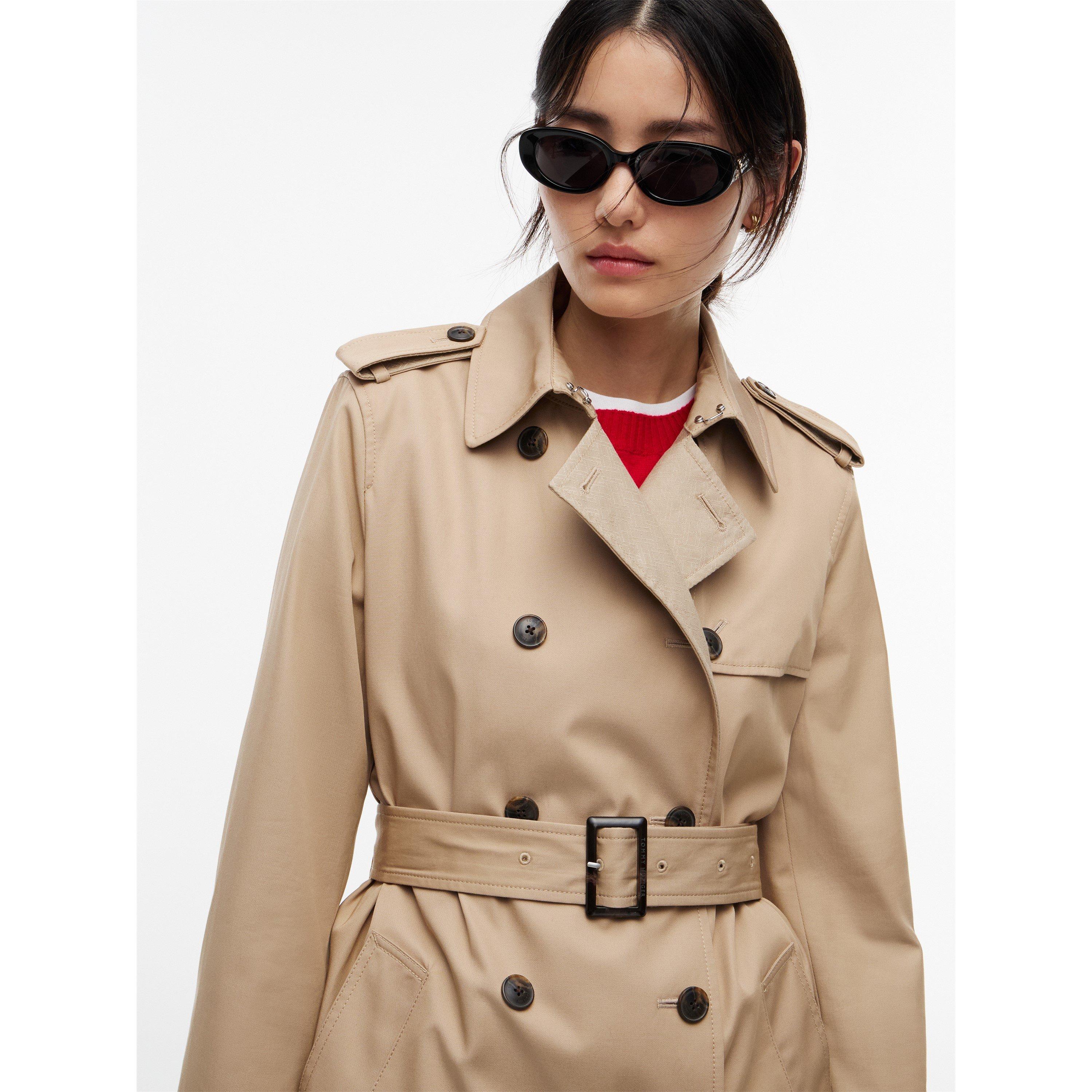 Beige - Tommy Hilfiger - Tommy Mono Trench Ld64 - 5
