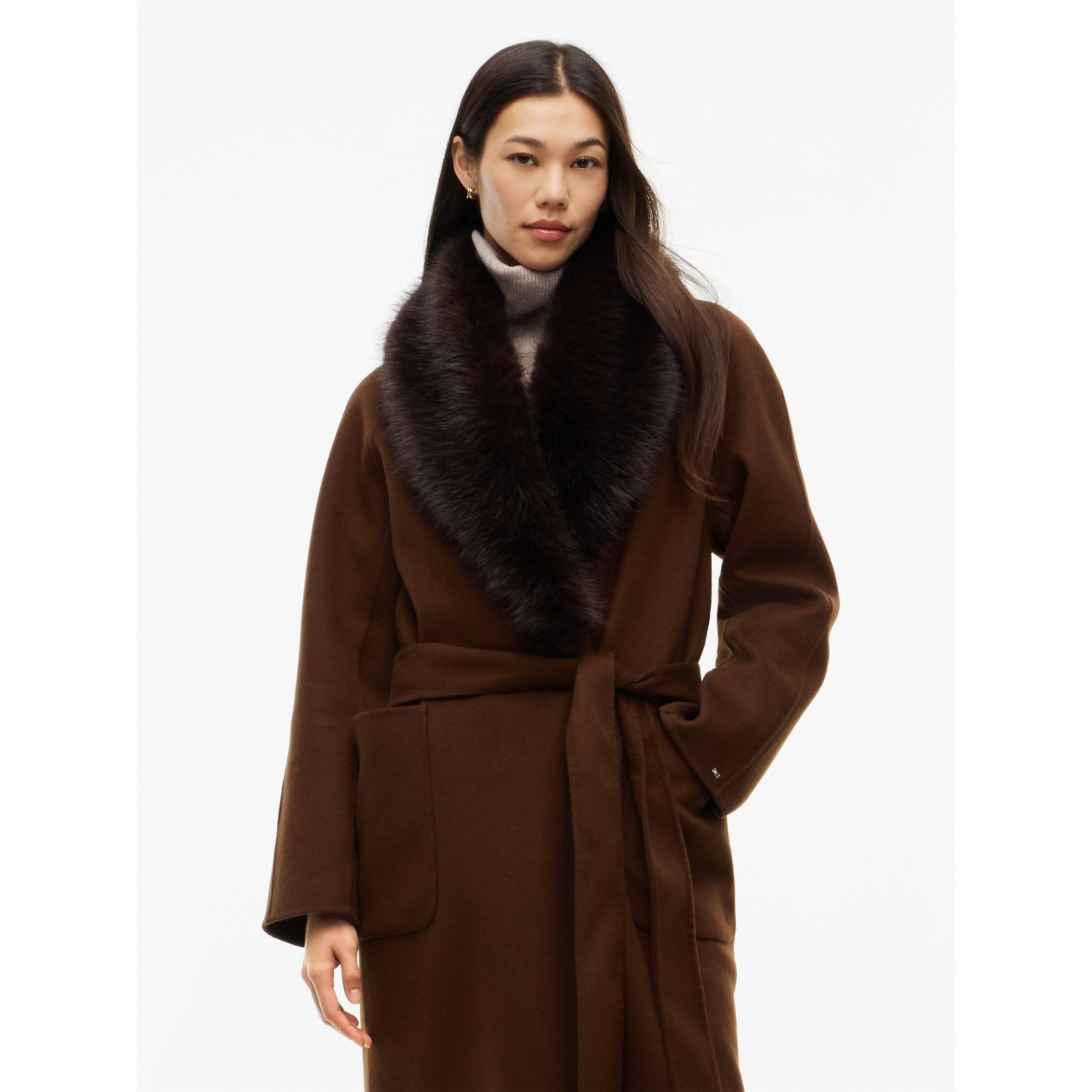 Legacy Brown - Tommy Hilfiger - Tommy Blt Wool Coat Ld64 - 4