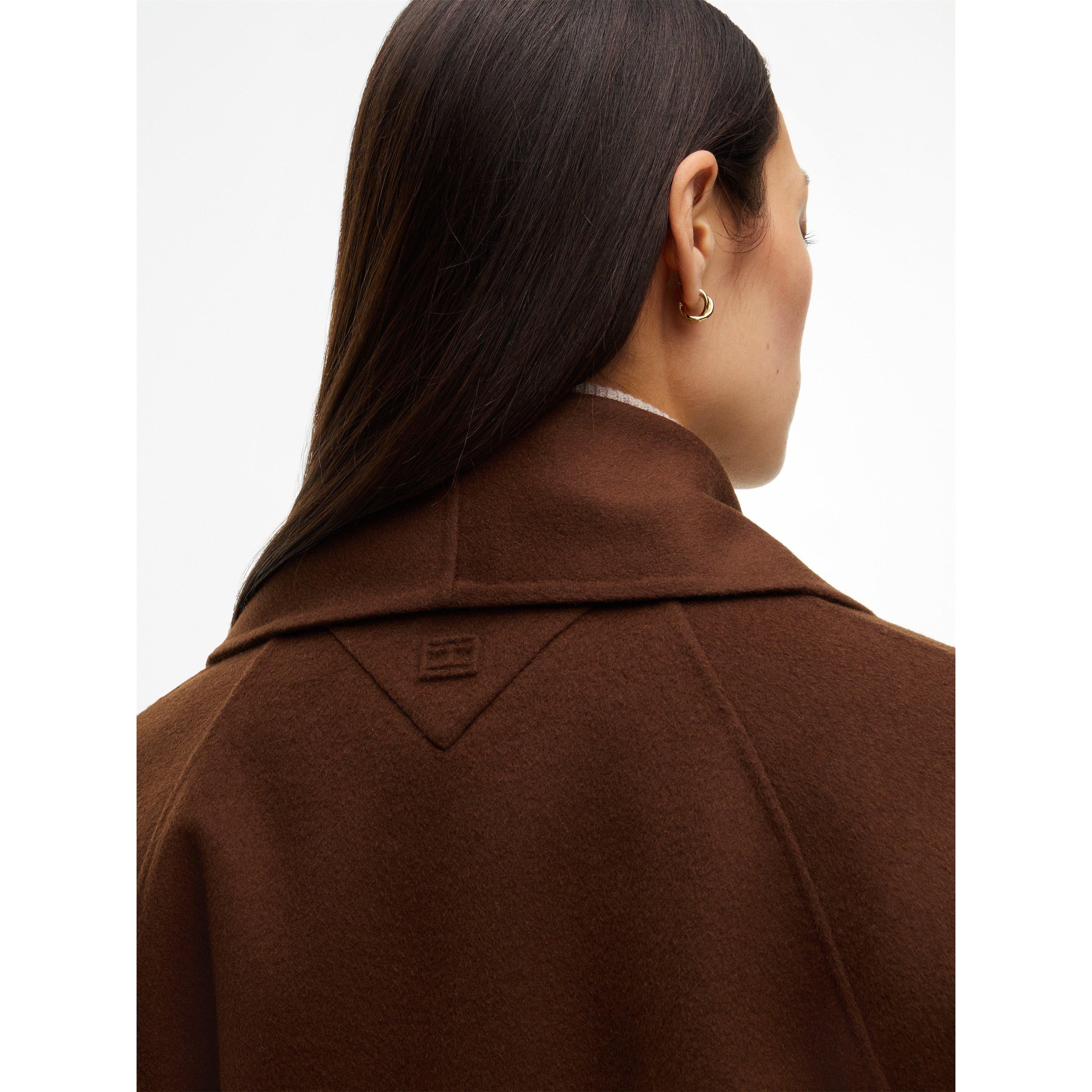 Legacy Brown - Tommy Hilfiger - Tommy Blt Wool Coat Ld64 - 6