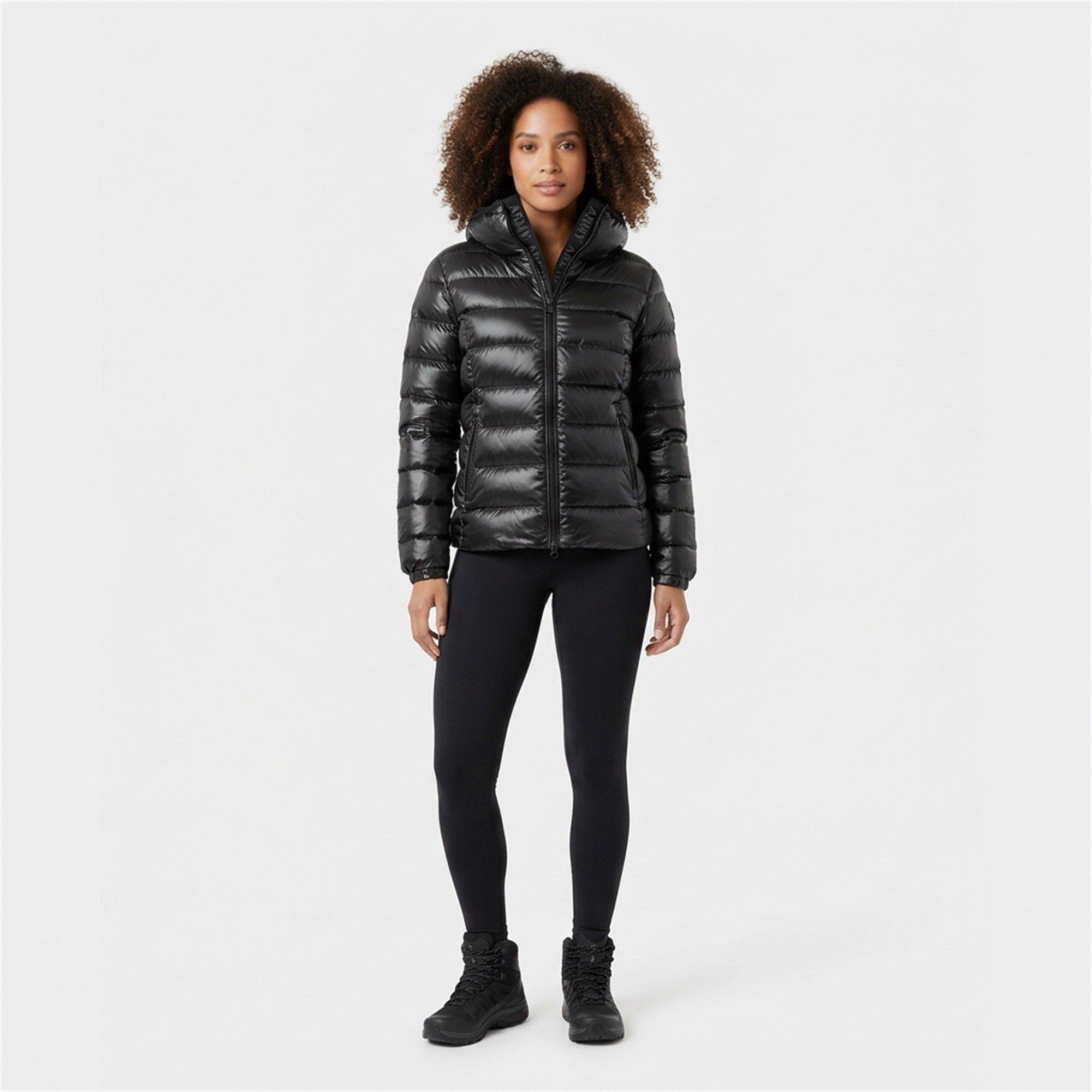 Black - Arctic Army - Women's Arktos Short Puffer Jacket - 7