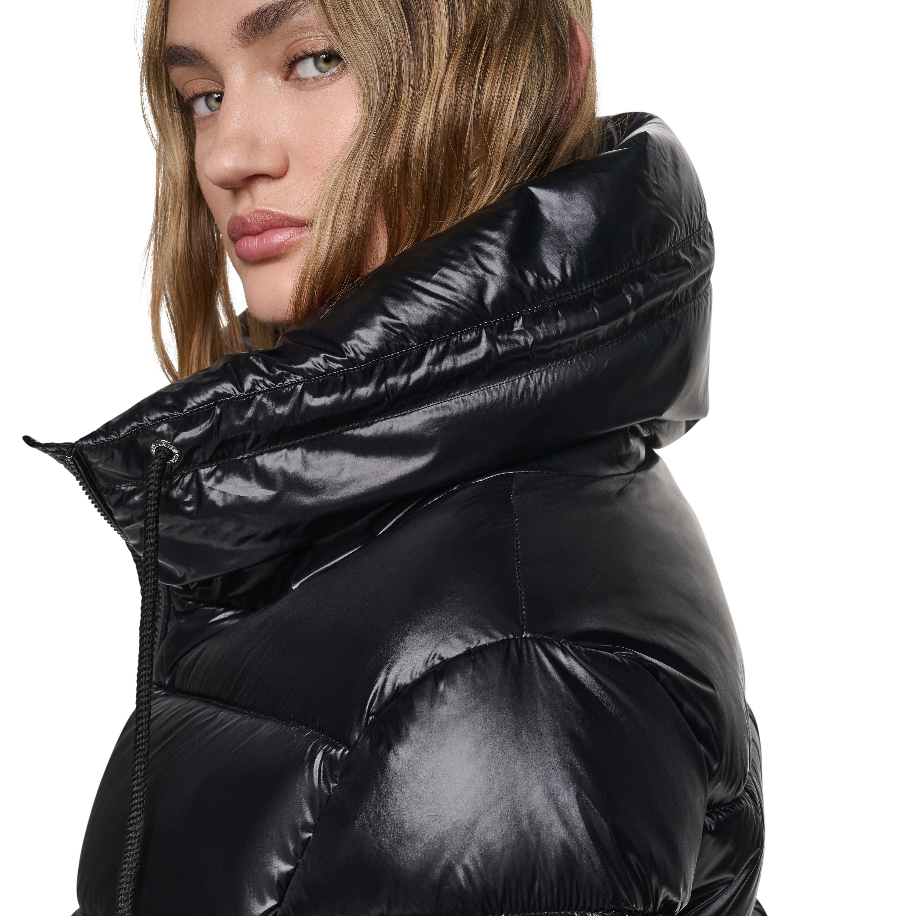 Met Black - DKNY - DKNY Puffer Coat w/ Drama Collar - 6