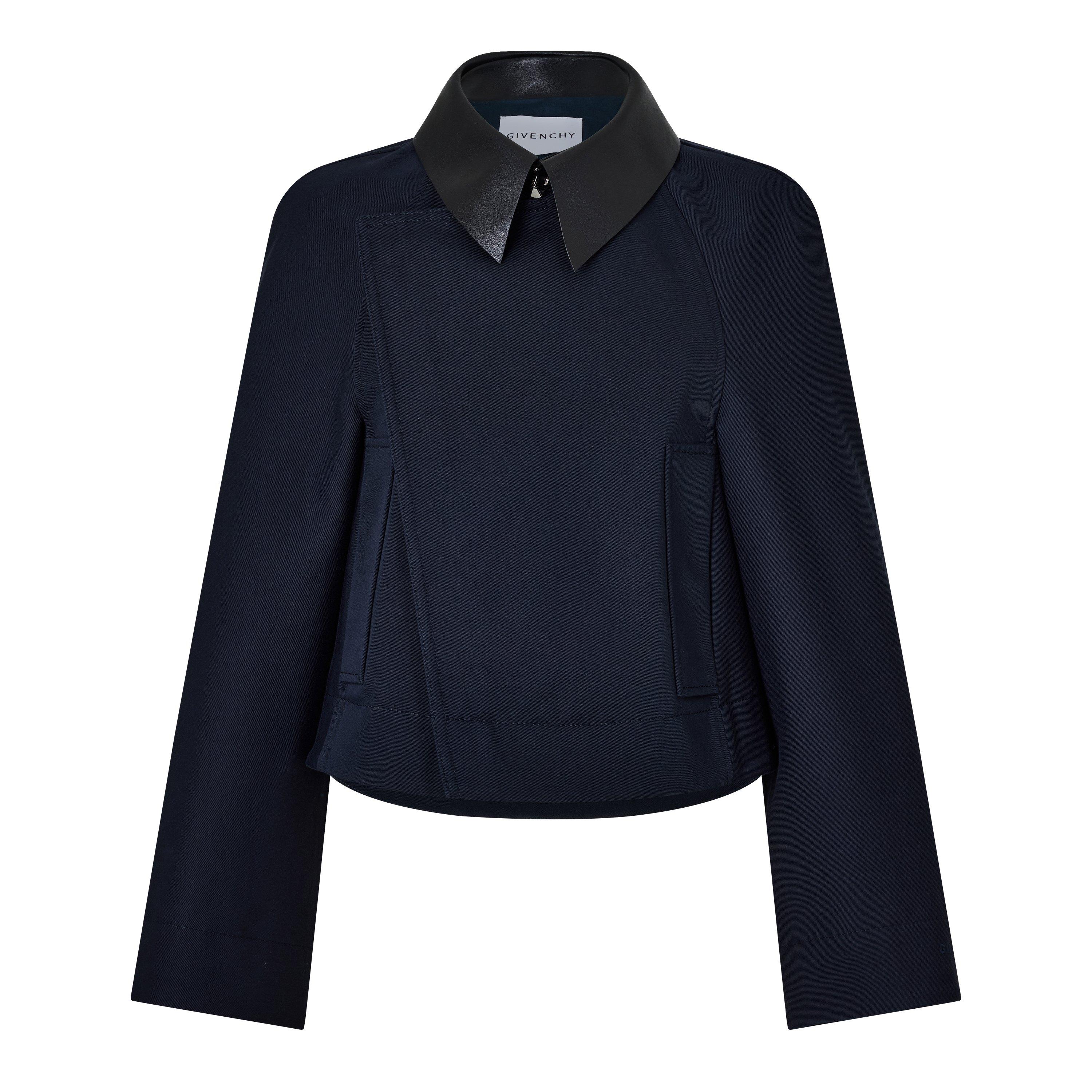 Dark Navy - GIVENCHY - GIV Cocoon Jacket Ld64 - 1
