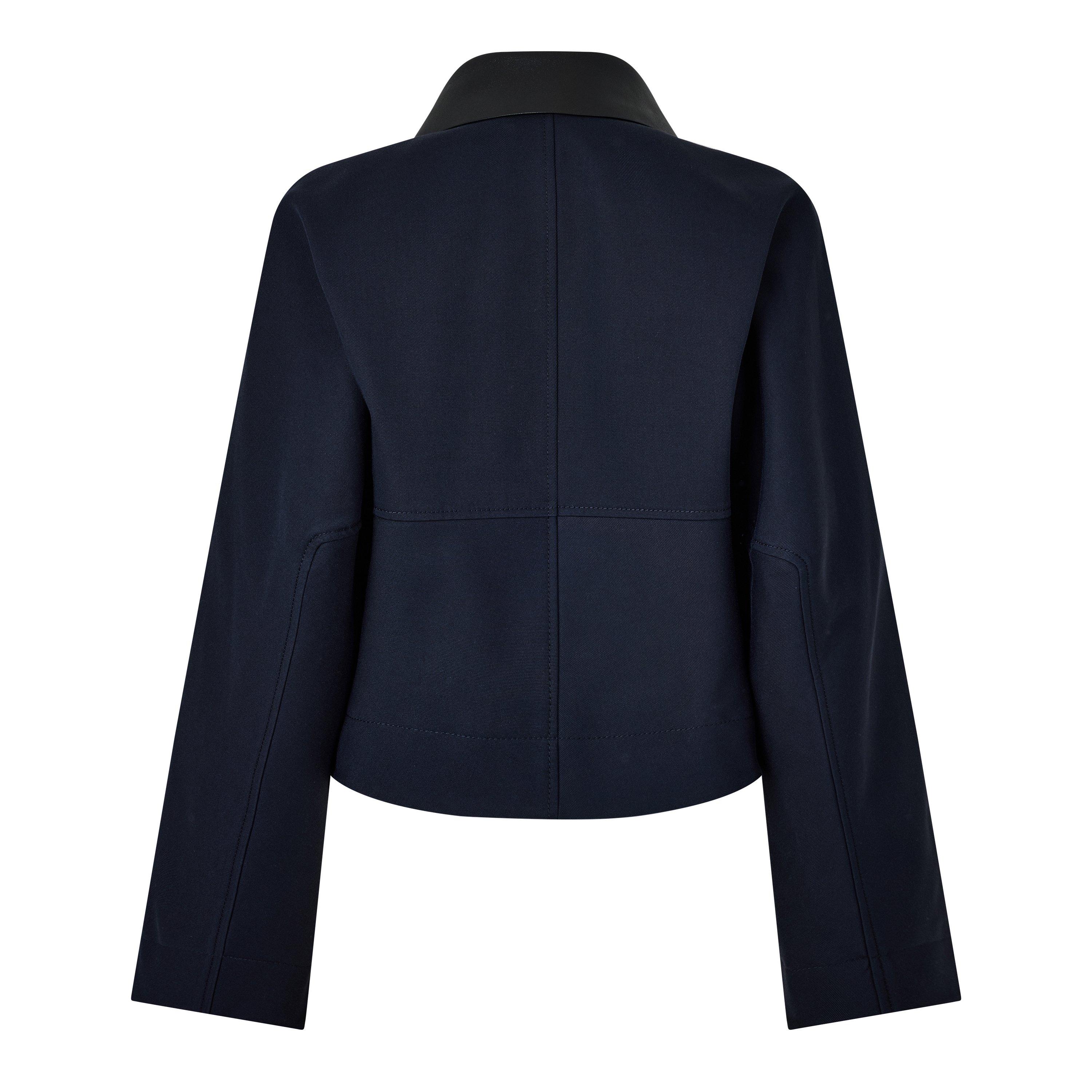 Dark Navy - GIVENCHY - GIV Cocoon Jacket Ld64 - 2