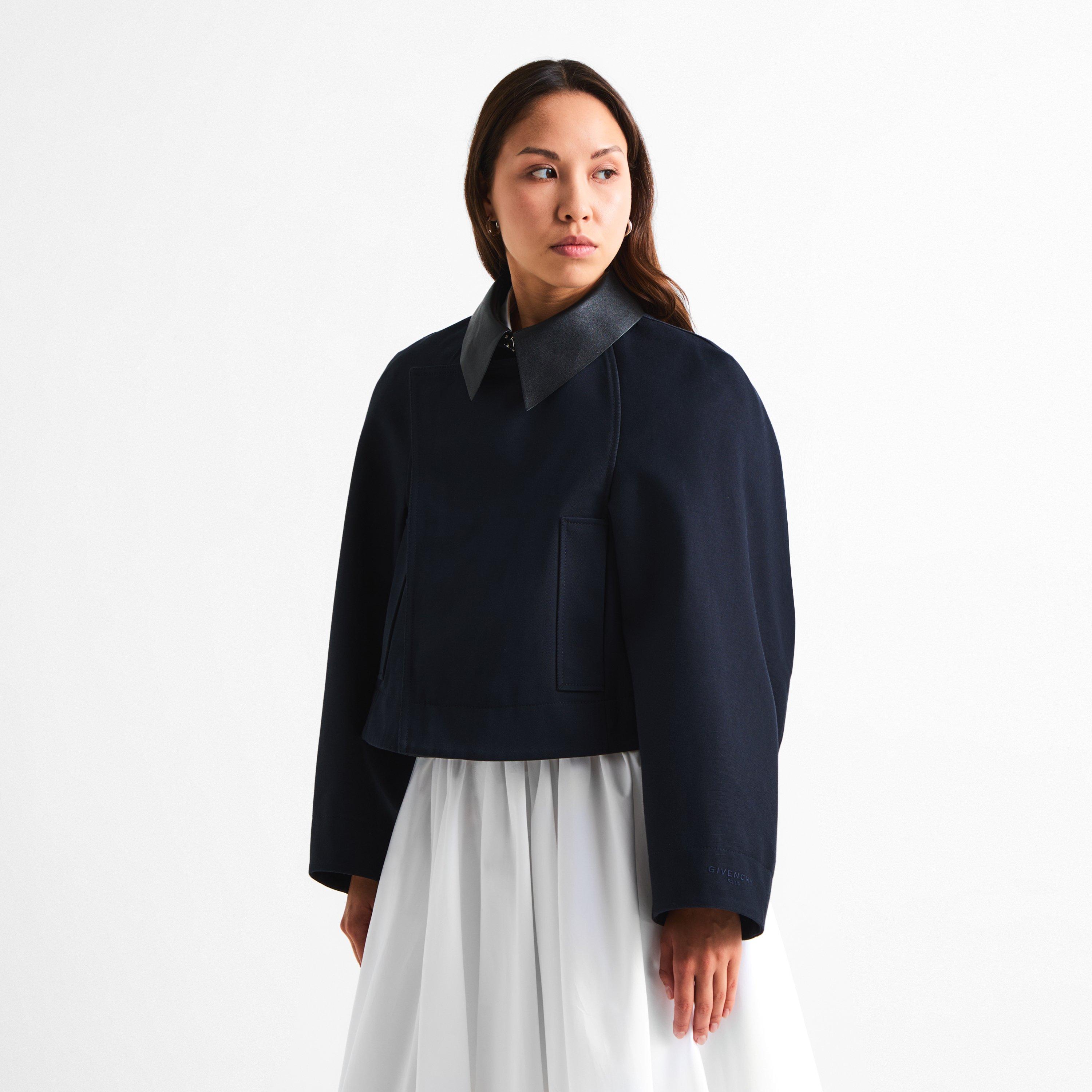 Dark Navy - GIVENCHY - GIV Cocoon Jacket Ld64 - 3