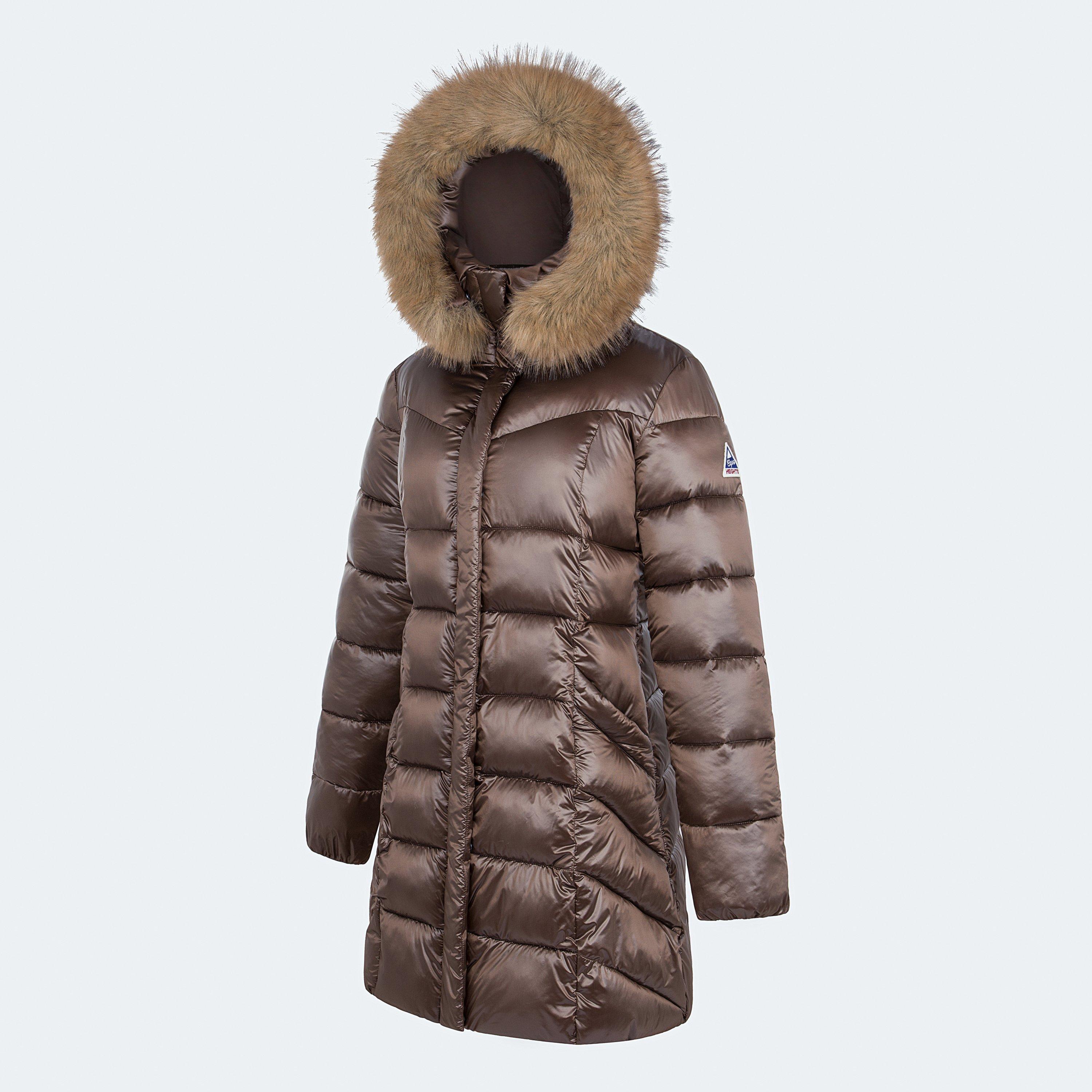 Macaroon - Cape Heights - Women's Boston Long Puffer Jacket - 3