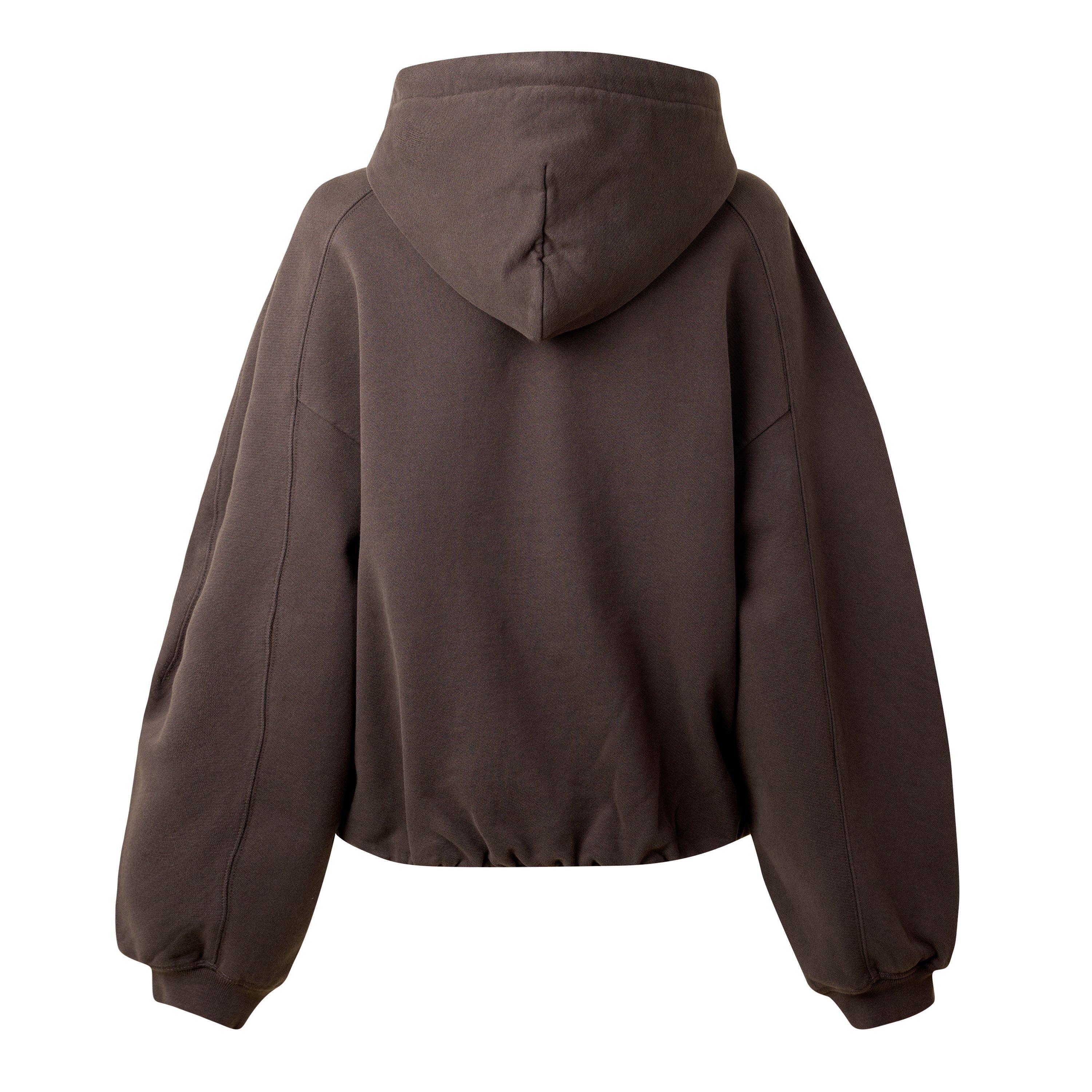 Dark Brown - Jacquemus - Women's Le Hoodie Montaigne Overhead - 2
