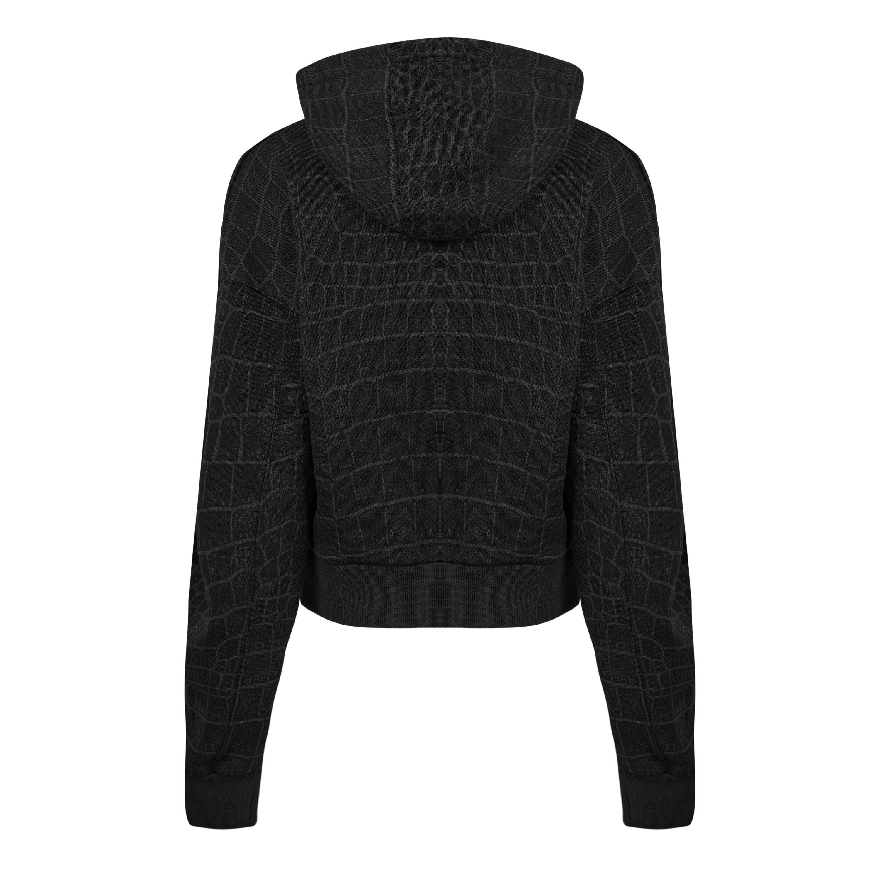001-Converse - Converse - Women's Reptile Knitted Overhead Hoodie - 2