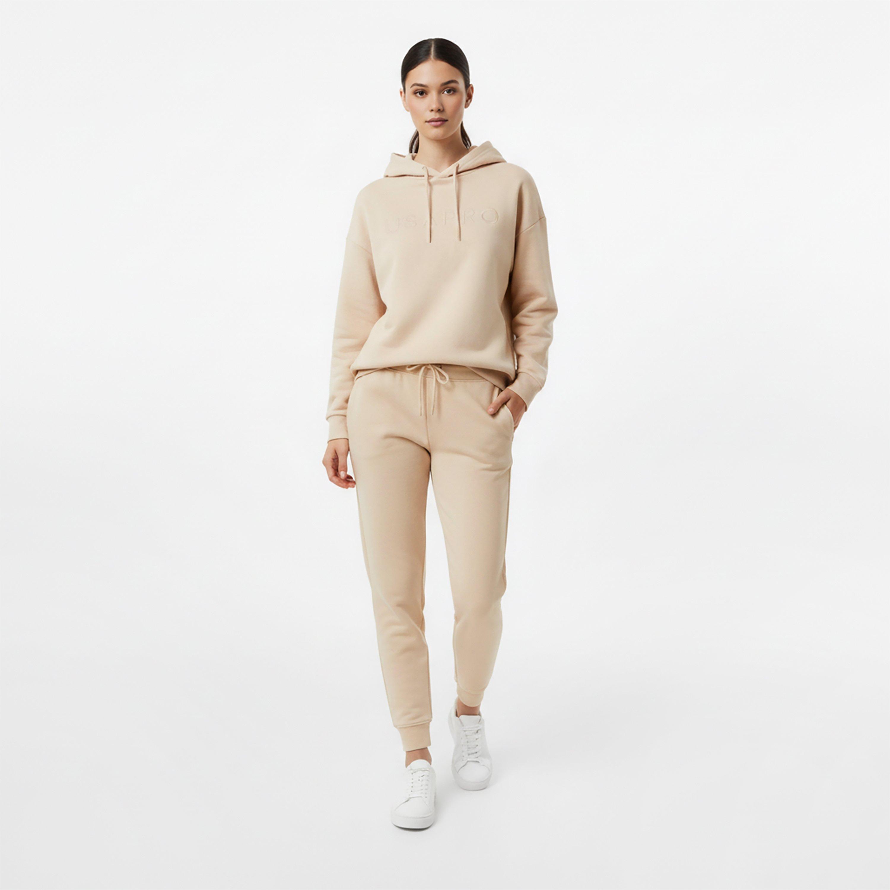 Cremefarben - USA Pro - Classic Logo Hoodie - 5